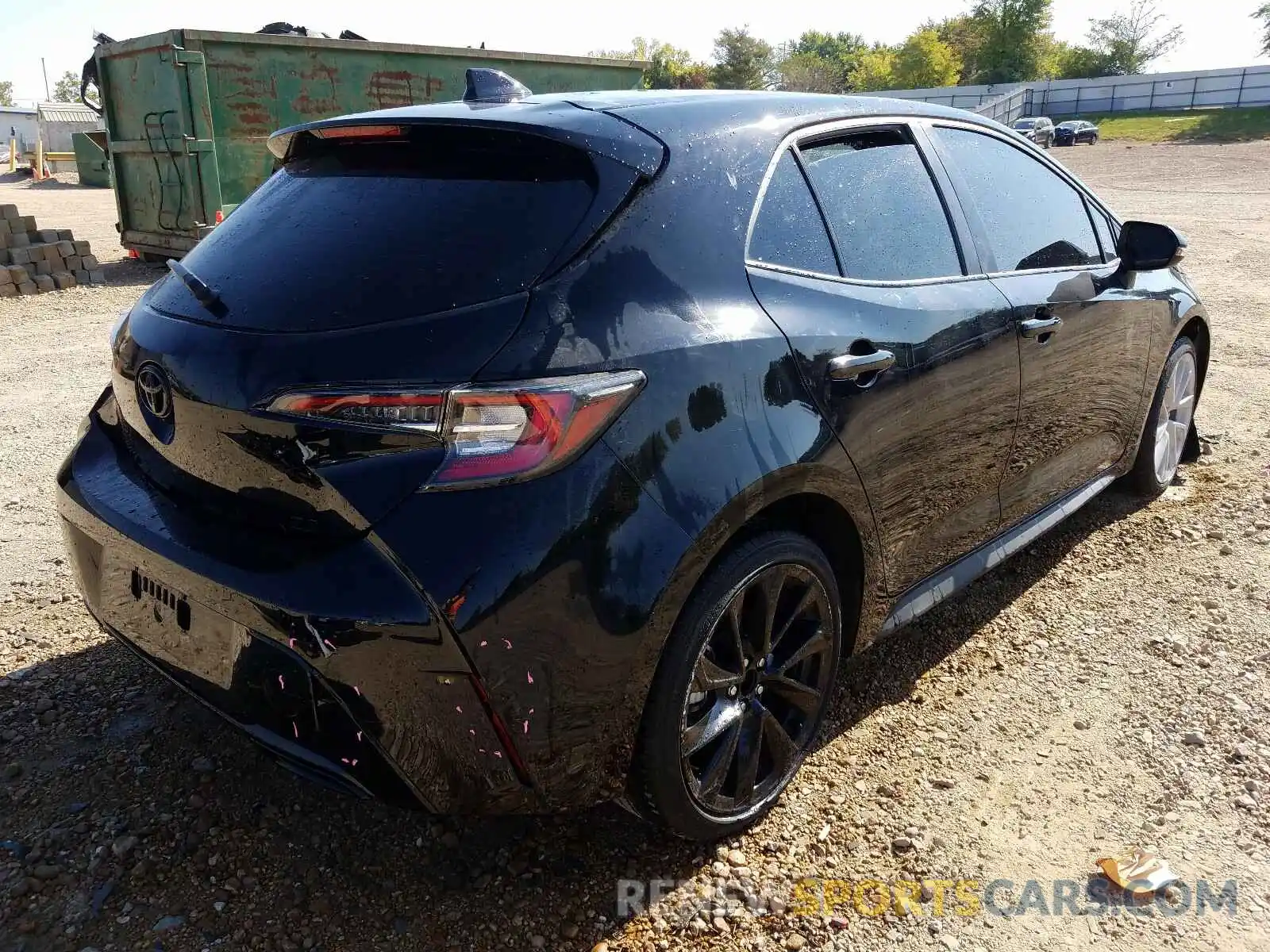 4 Photograph of a damaged car JTND4RBE2L3096487 TOYOTA COROLLA 2020