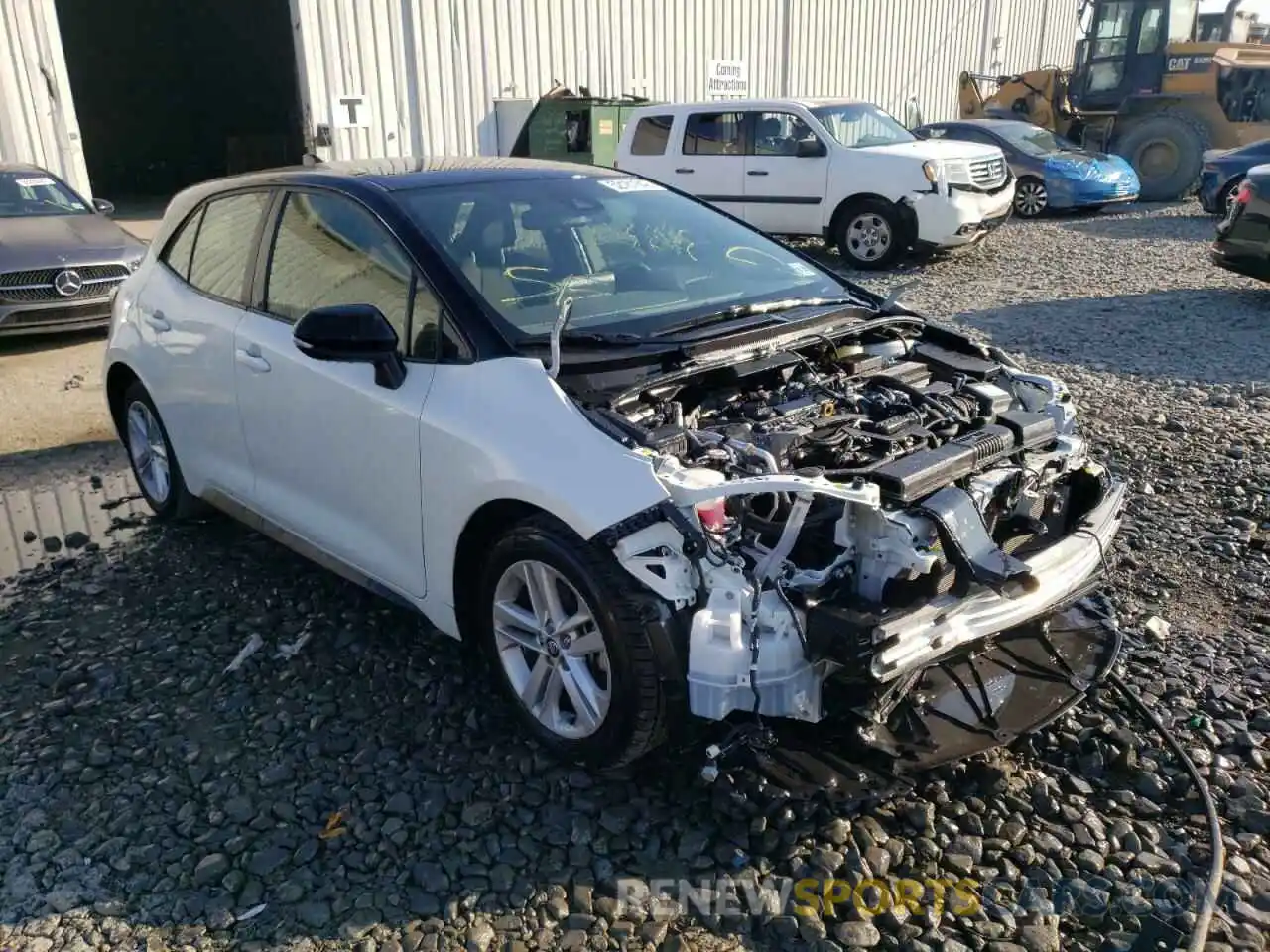 1 Photograph of a damaged car JTND4RBE2L3101364 TOYOTA COROLLA 2020