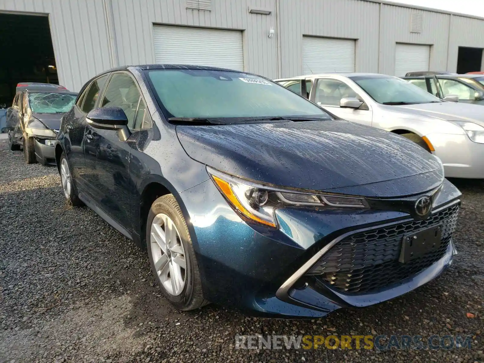 1 Photograph of a damaged car JTND4RBE3L3077043 TOYOTA COROLLA 2020