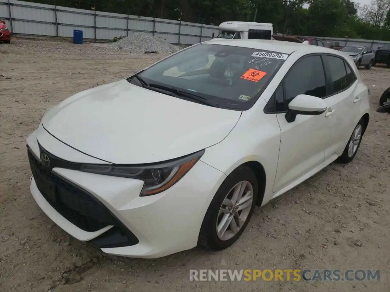 2 Photograph of a damaged car JTND4RBE3L3079049 TOYOTA COROLLA 2020