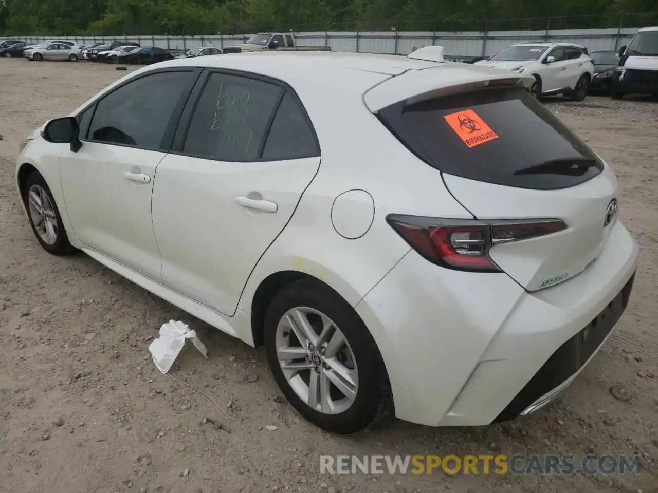 3 Photograph of a damaged car JTND4RBE3L3079049 TOYOTA COROLLA 2020