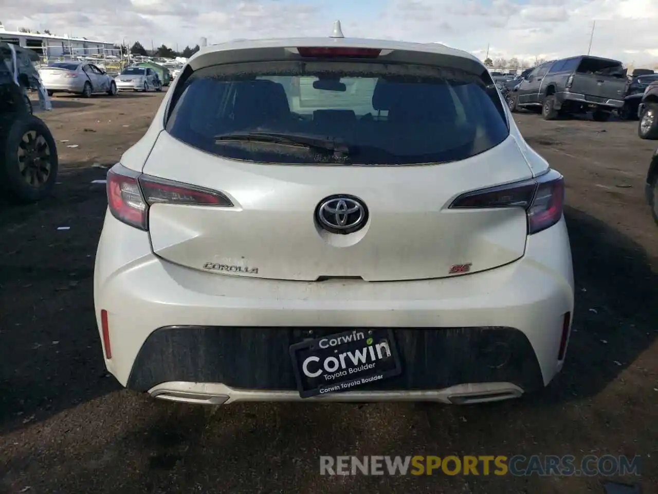 6 Photograph of a damaged car JTND4RBE3L3085031 TOYOTA COROLLA 2020