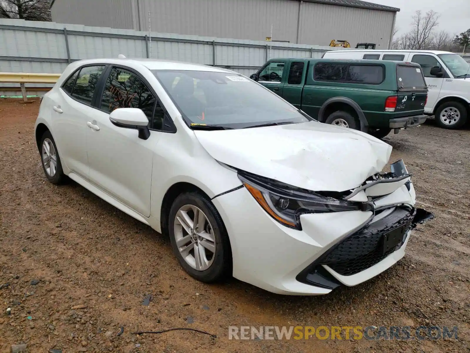 1 Photograph of a damaged car JTND4RBE3L3090004 TOYOTA COROLLA 2020