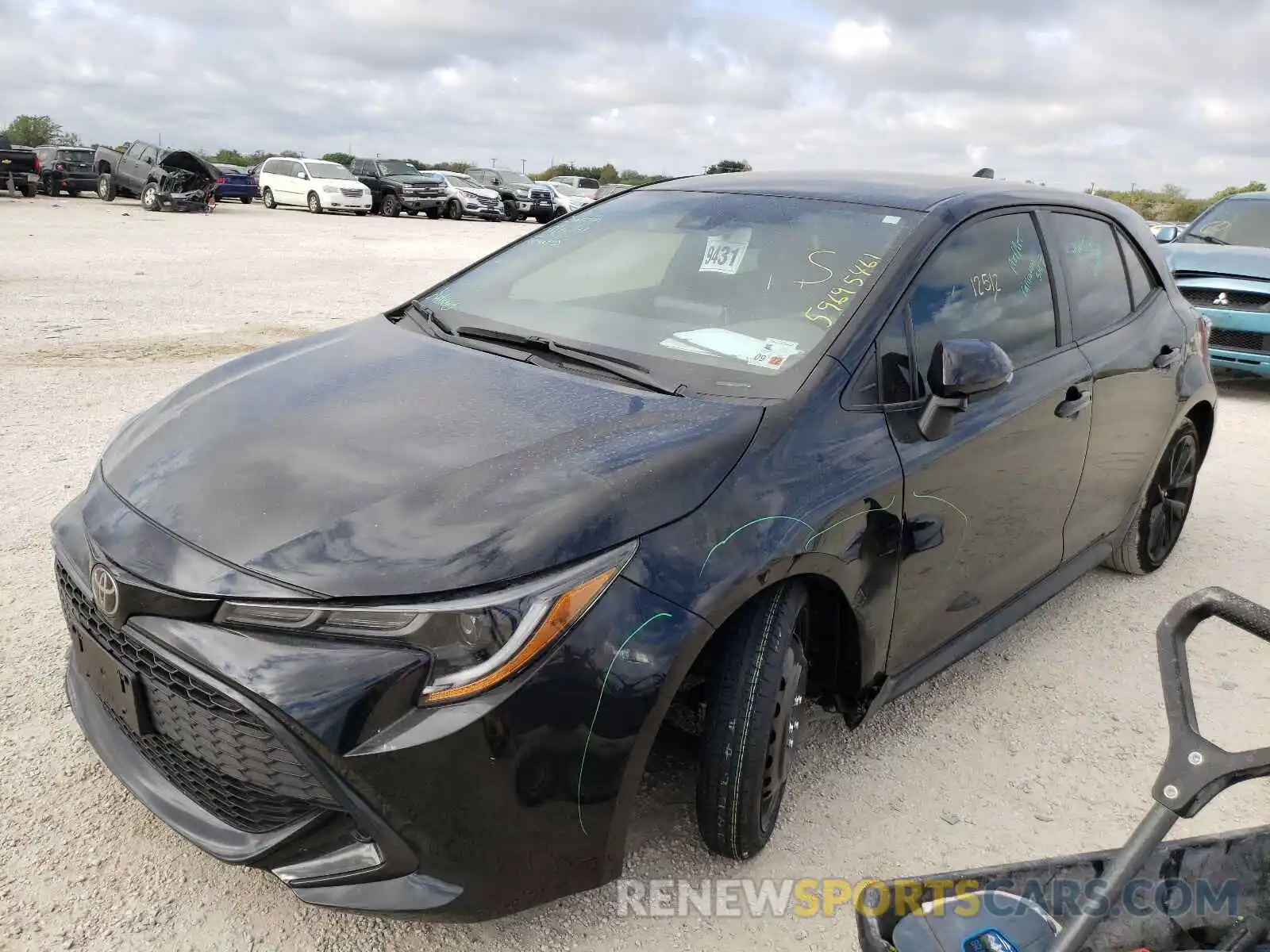 9 Photograph of a damaged car JTND4RBE3L3094246 TOYOTA COROLLA 2020