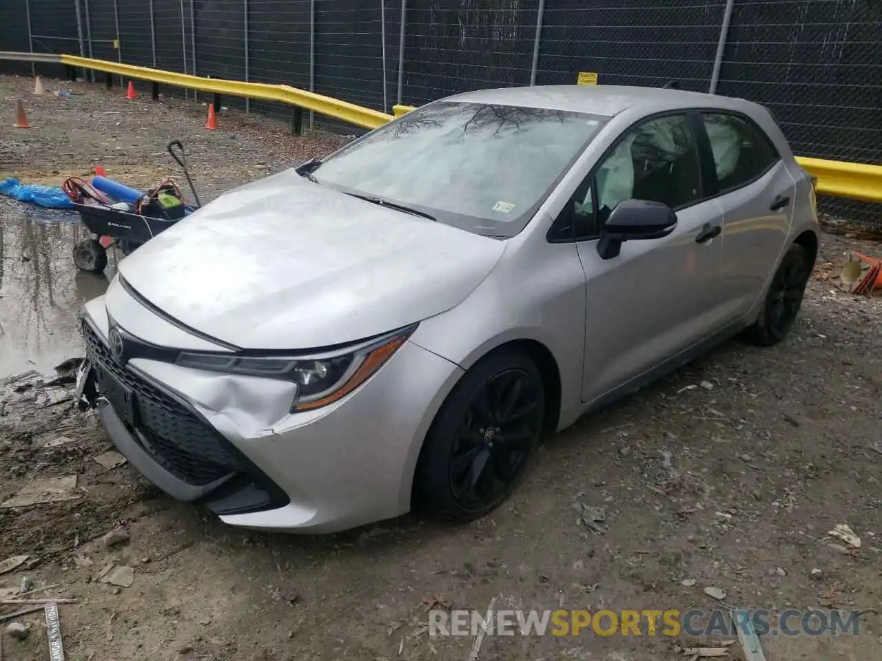 2 Photograph of a damaged car JTND4RBE3L3103110 TOYOTA COROLLA 2020