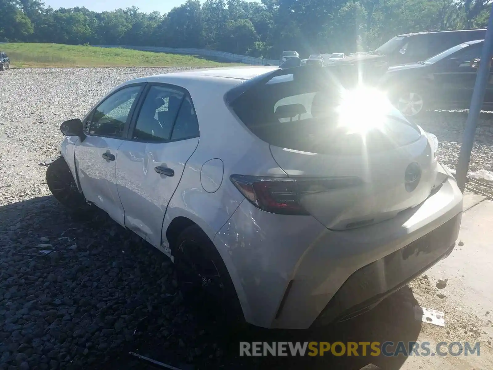 3 Photograph of a damaged car JTND4RBE5L3094118 TOYOTA COROLLA 2020