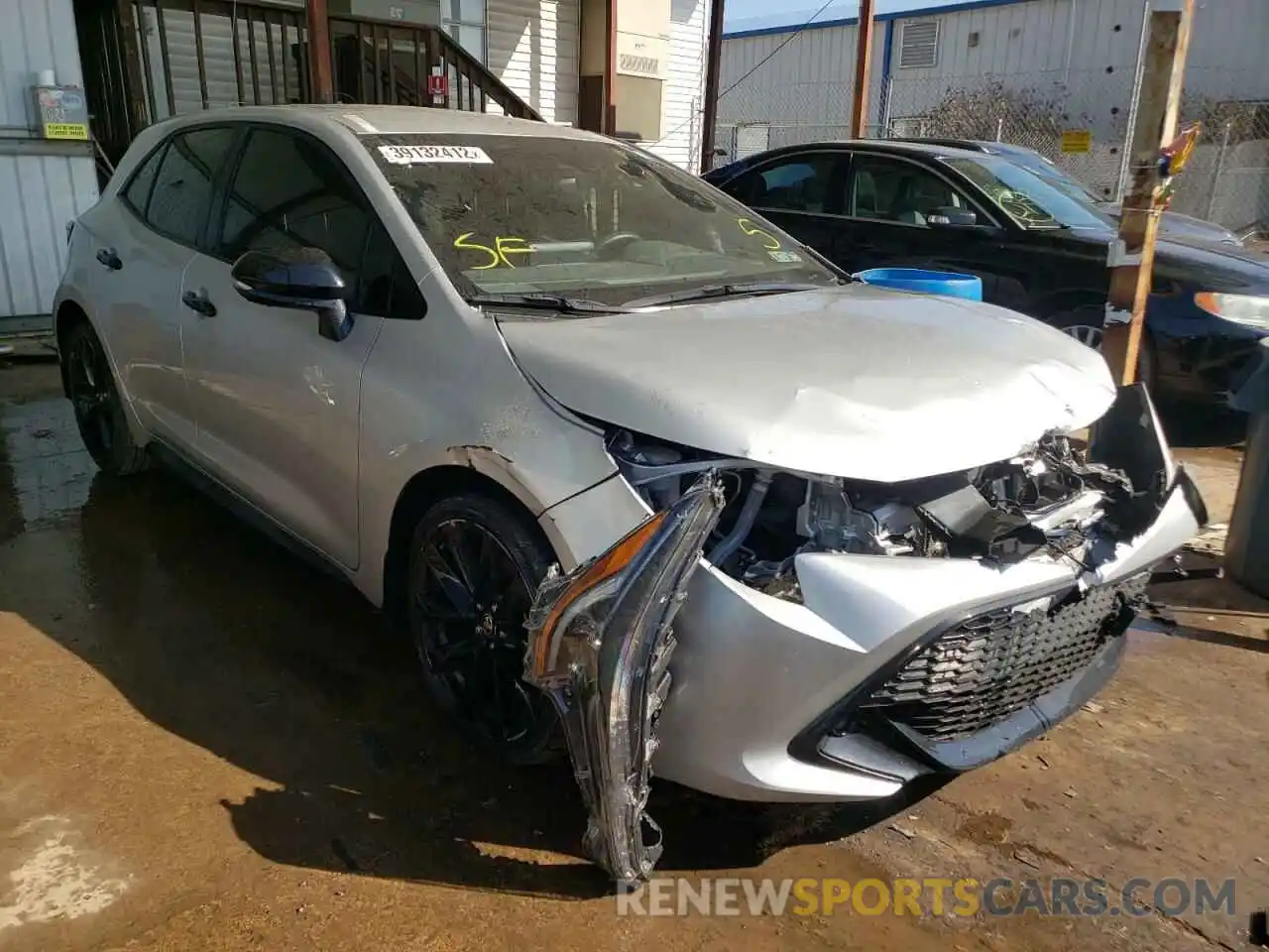 1 Photograph of a damaged car JTND4RBE5L3097293 TOYOTA COROLLA 2020