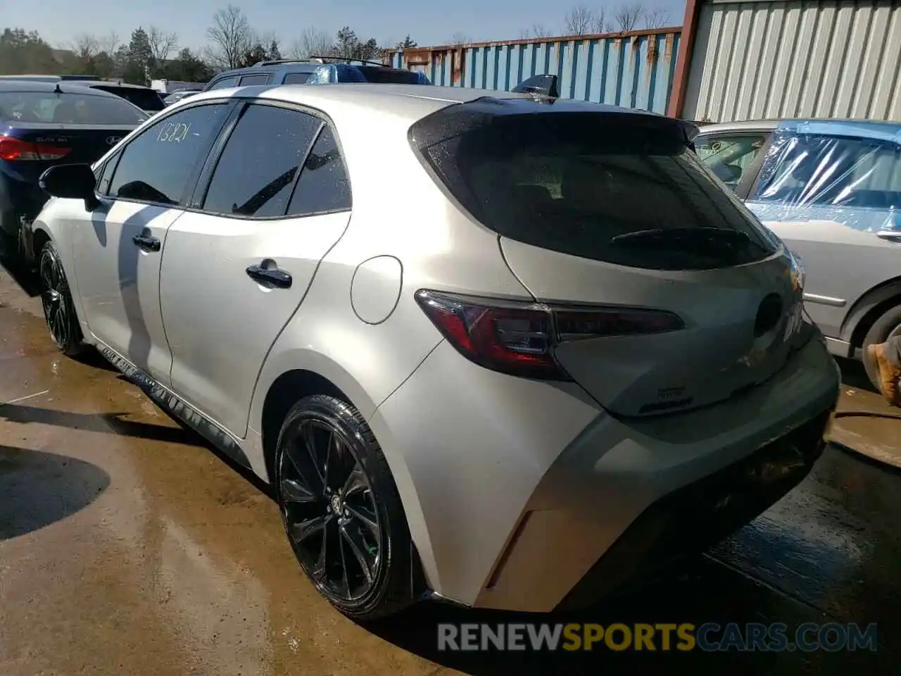 3 Photograph of a damaged car JTND4RBE5L3097293 TOYOTA COROLLA 2020