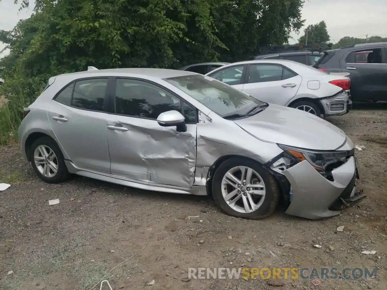 9 Photograph of a damaged car JTND4RBE5L3098962 TOYOTA COROLLA 2020