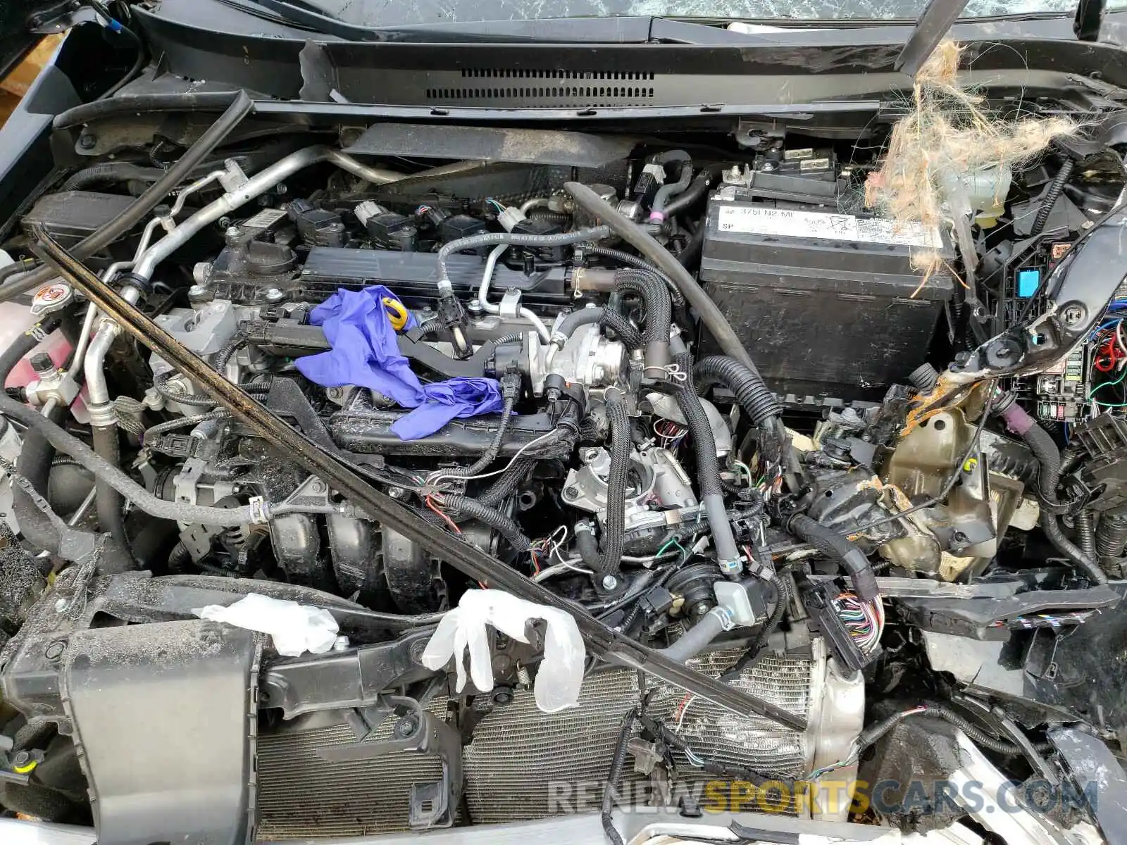 7 Photograph of a damaged car JTND4RBE6L3075111 TOYOTA COROLLA 2020
