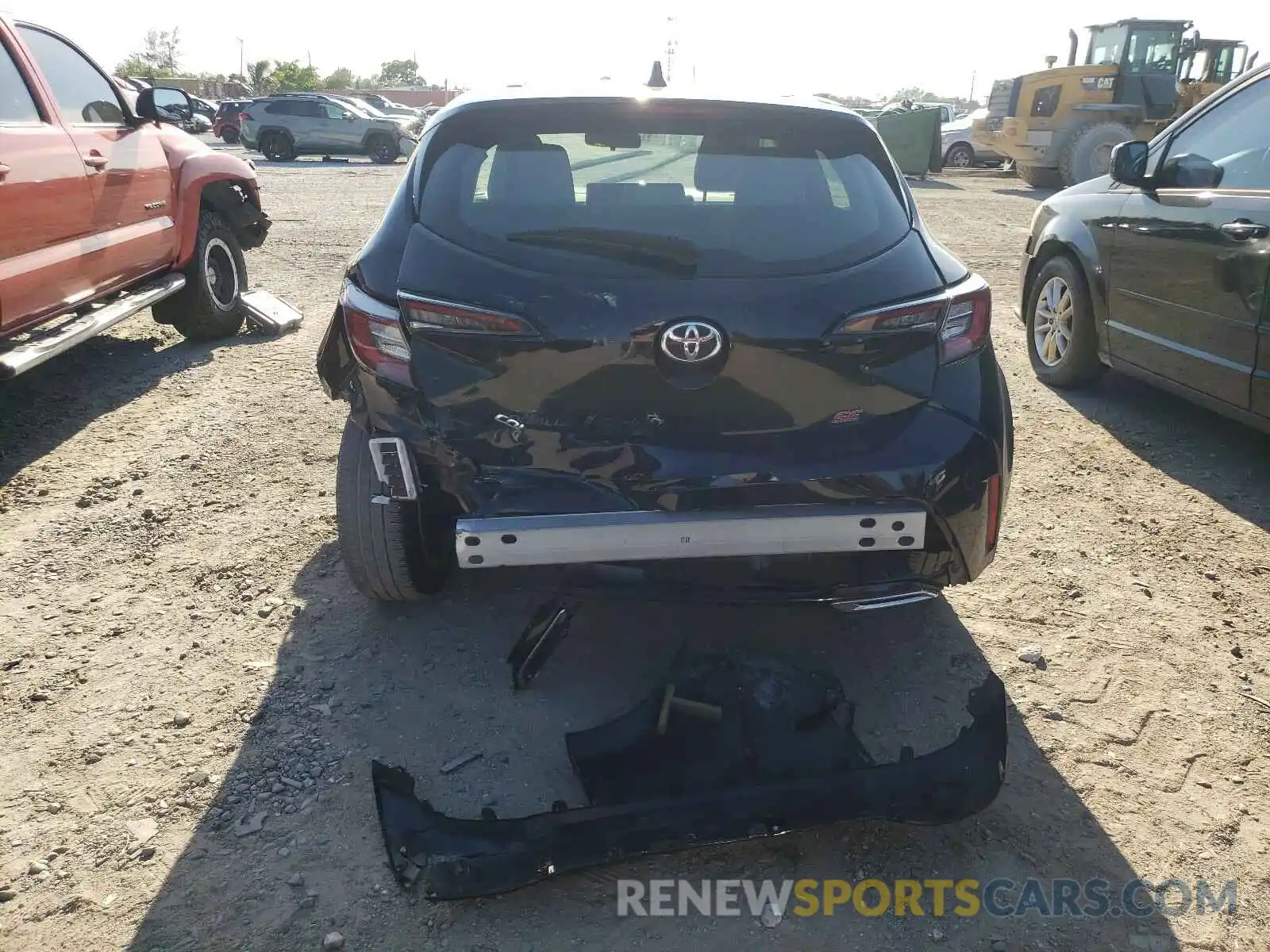 9 Photograph of a damaged car JTND4RBE6L3082480 TOYOTA COROLLA 2020