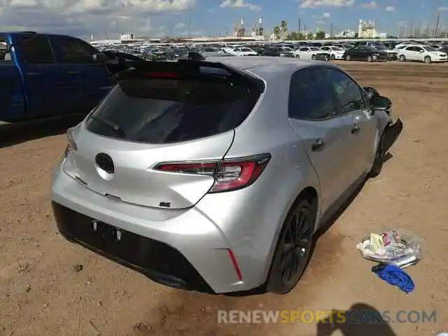 4 Photograph of a damaged car JTND4RBE6L3089168 TOYOTA COROLLA 2020