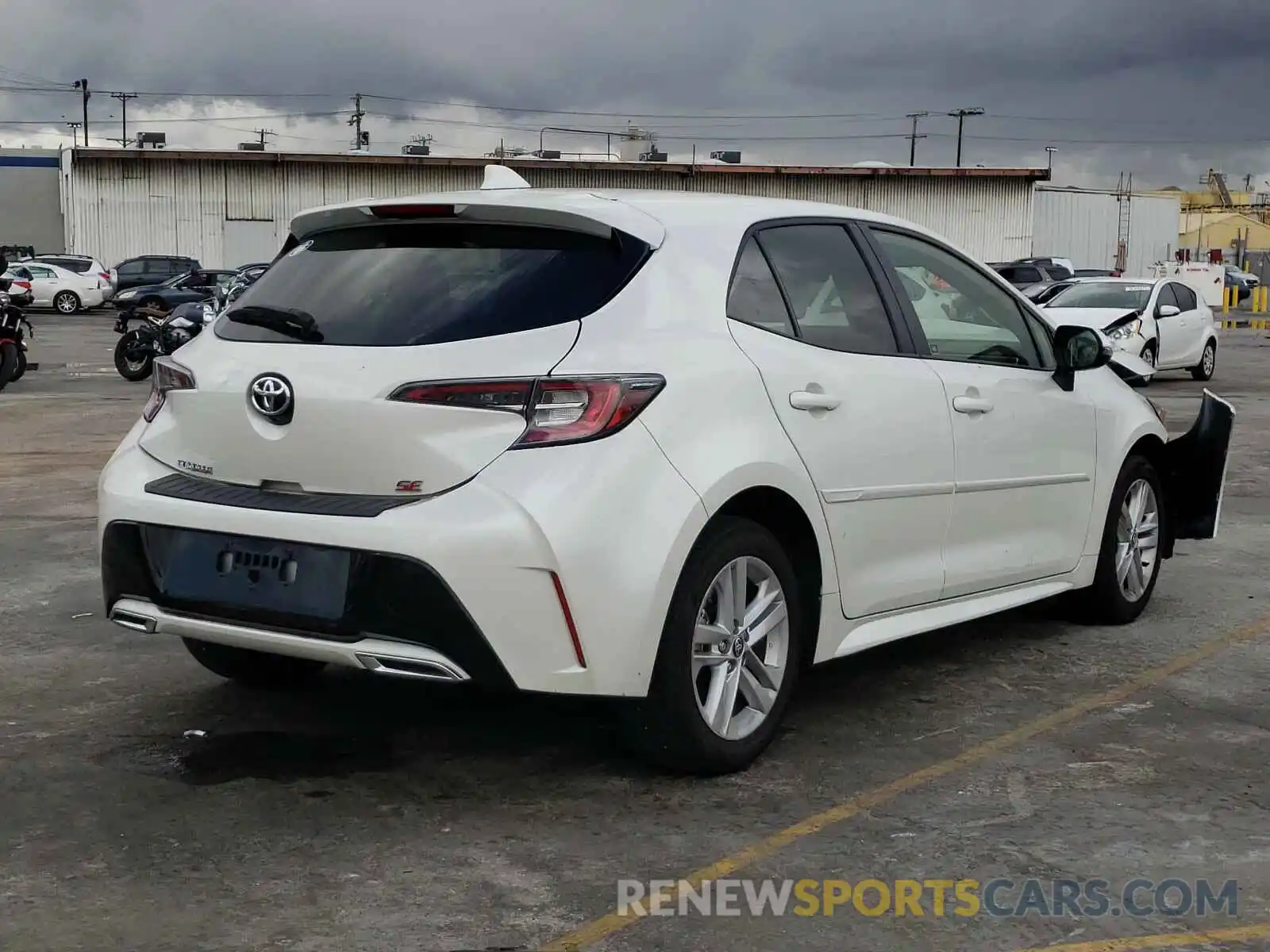 4 Photograph of a damaged car JTND4RBE6L3094029 TOYOTA COROLLA 2020