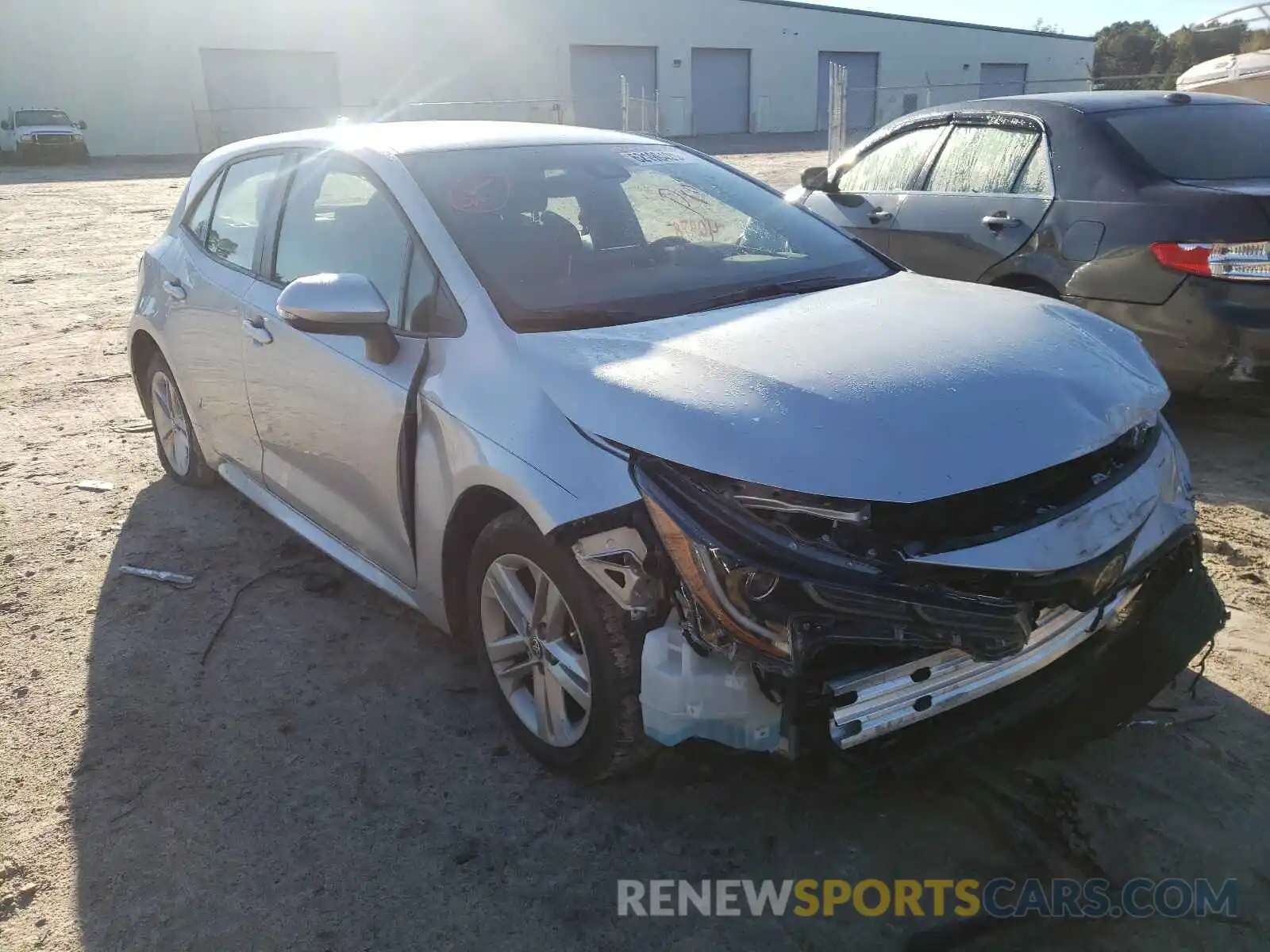 1 Photograph of a damaged car JTND4RBE6L3096248 TOYOTA COROLLA 2020