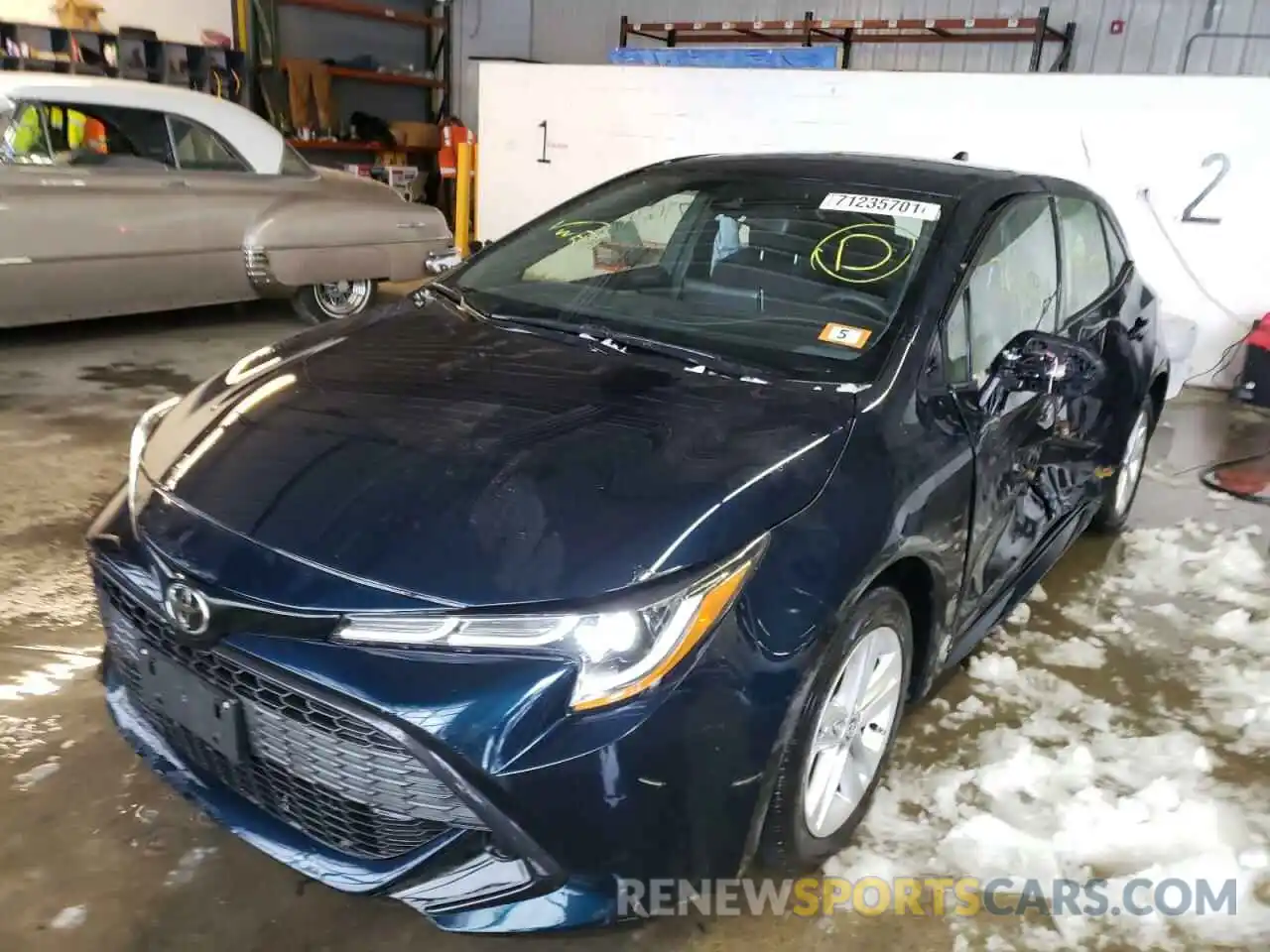 2 Photograph of a damaged car JTND4RBE6L3096959 TOYOTA COROLLA 2020