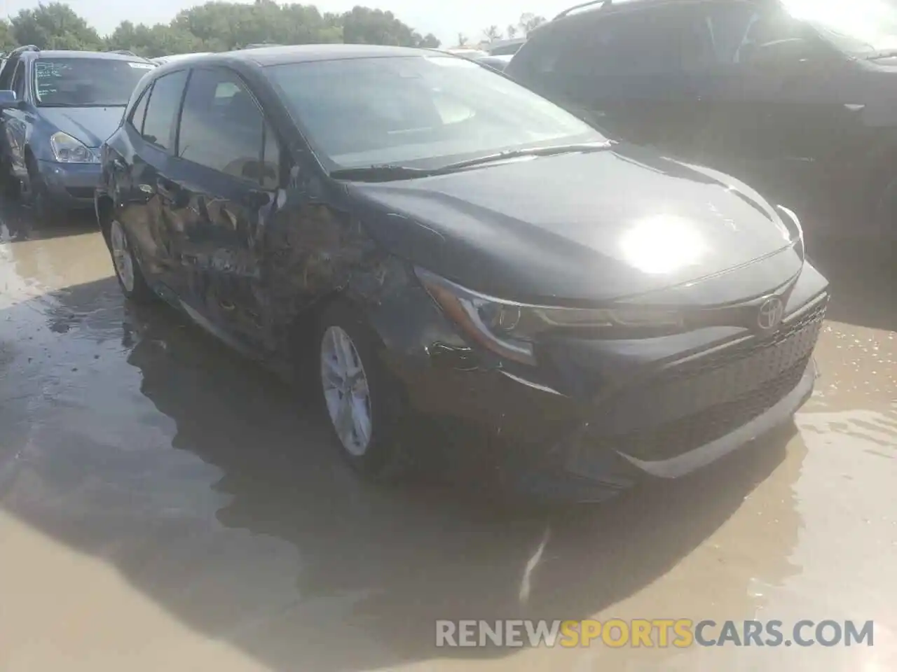 1 Photograph of a damaged car JTND4RBE7L3073691 TOYOTA COROLLA 2020