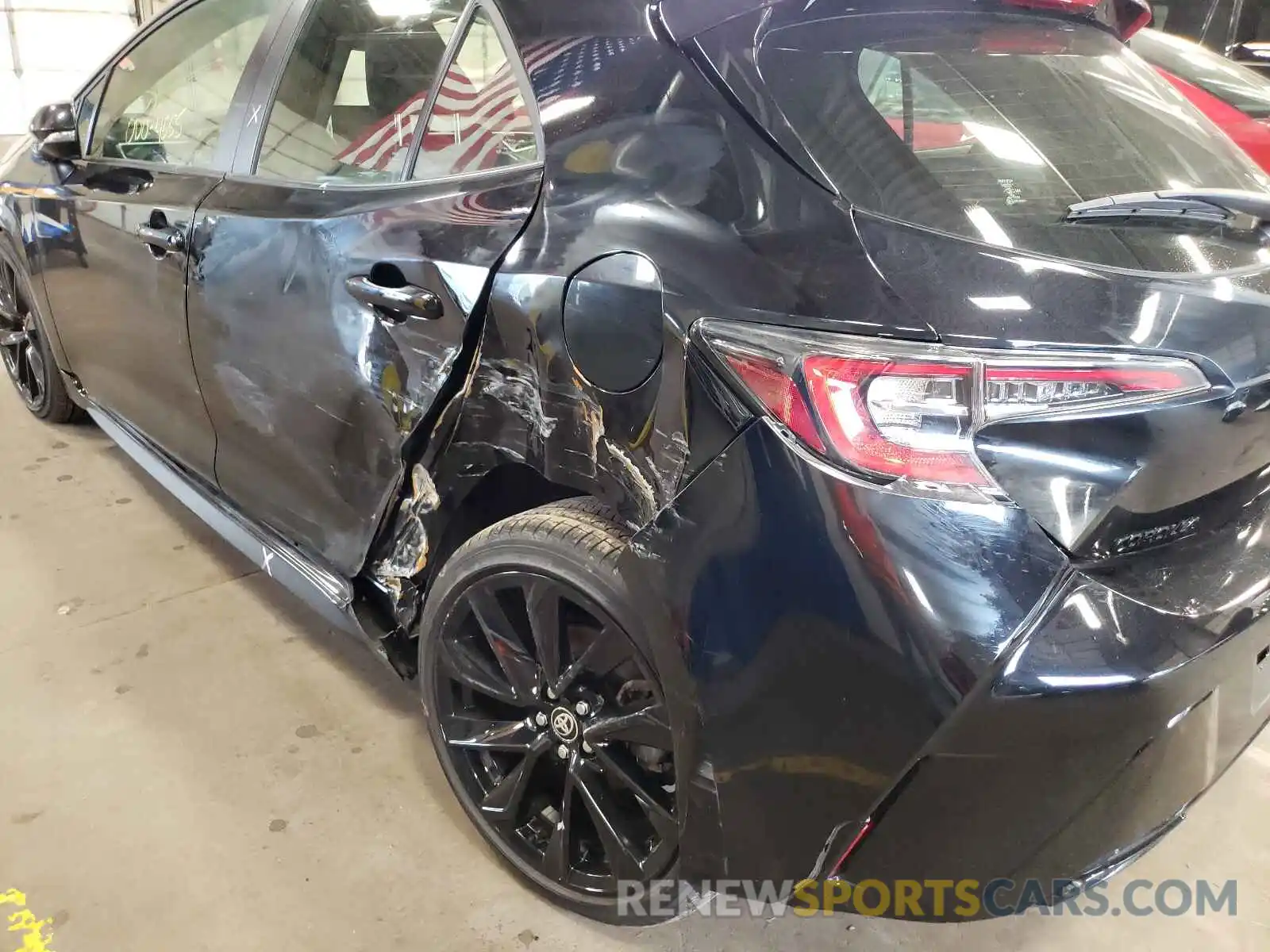 9 Photograph of a damaged car JTND4RBE7L3081872 TOYOTA COROLLA 2020