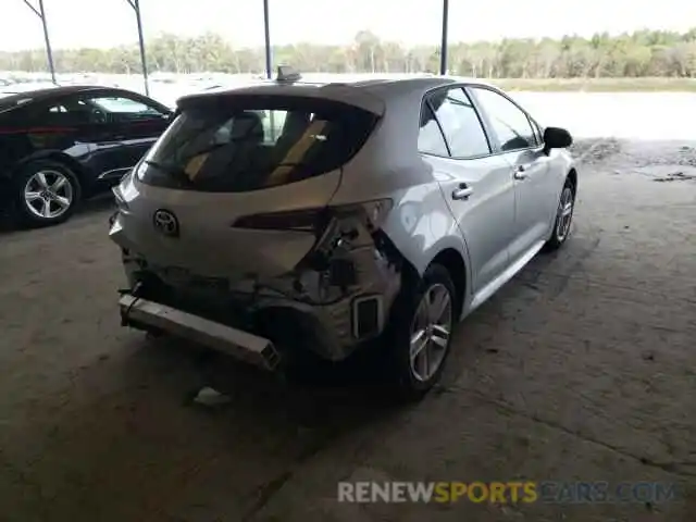 4 Photograph of a damaged car JTND4RBE7L3098364 TOYOTA COROLLA 2020