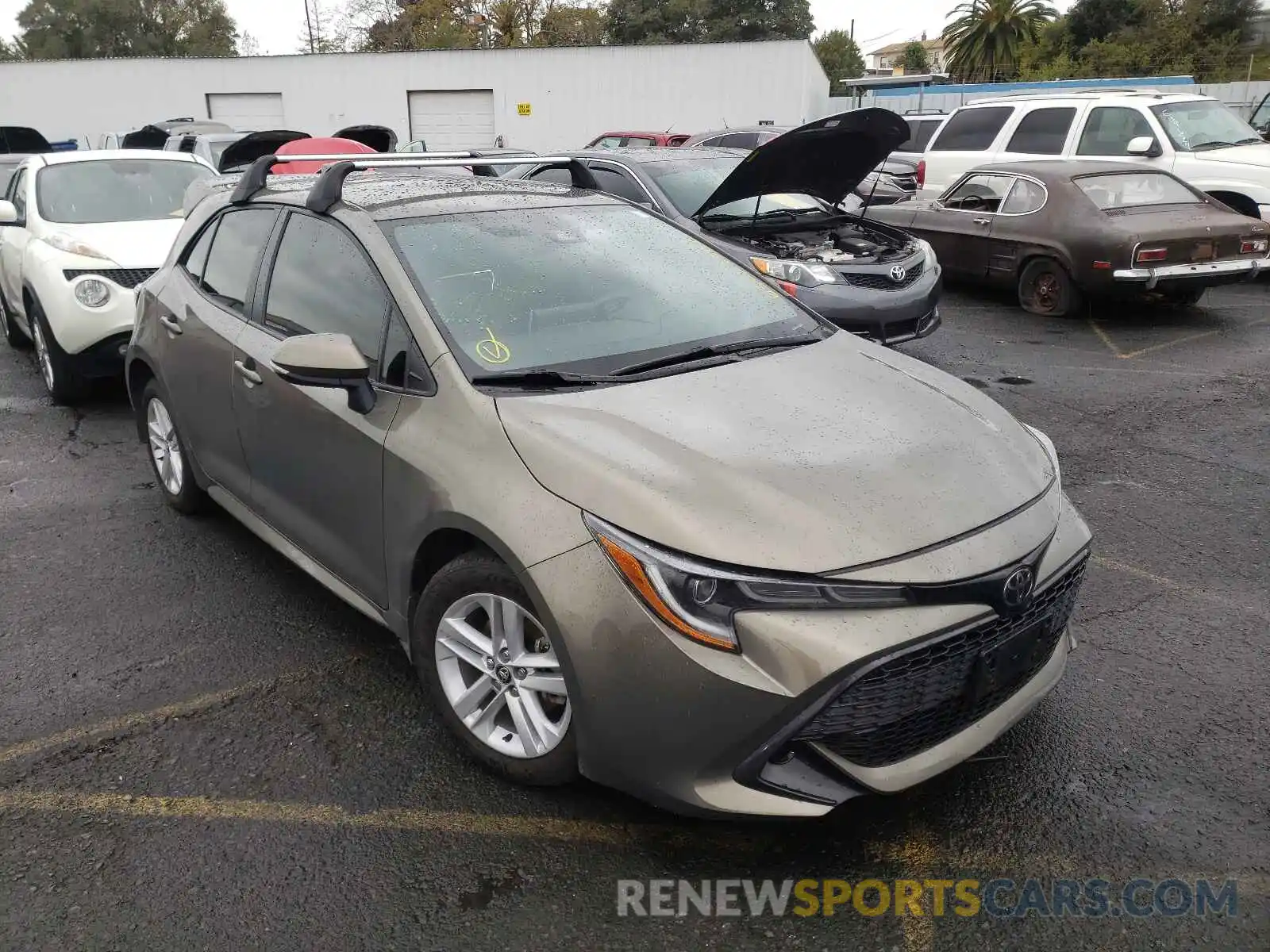 1 Photograph of a damaged car JTND4RBE8L3089219 TOYOTA COROLLA 2020