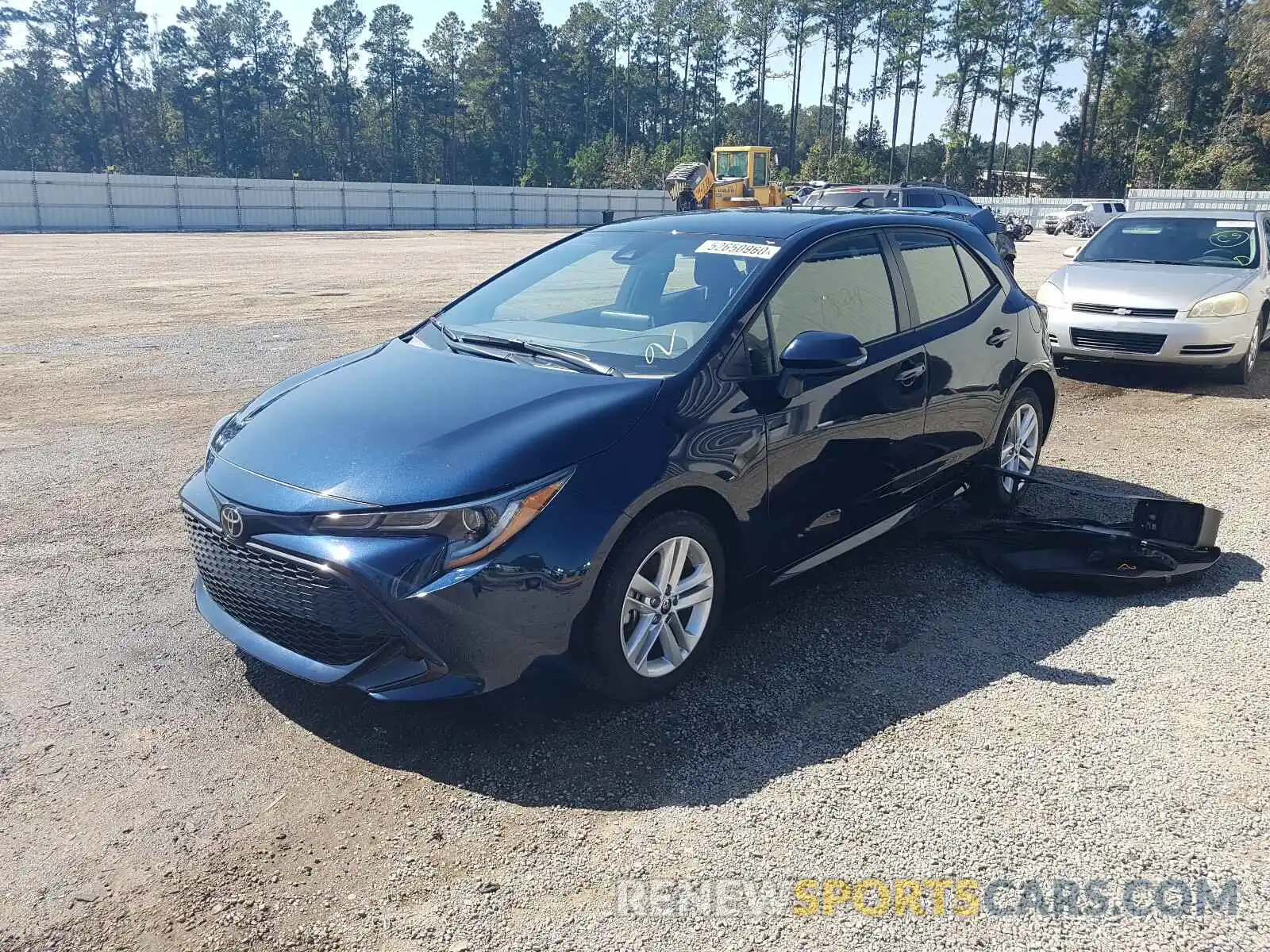 2 Photograph of a damaged car JTND4RBE9L3079069 TOYOTA COROLLA 2020