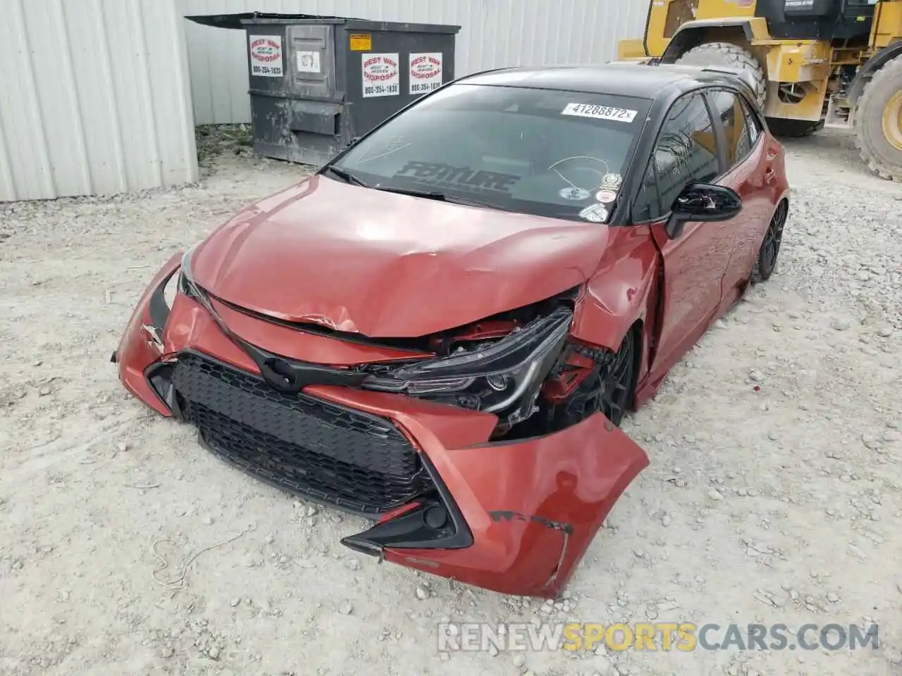 9 Photograph of a damaged car JTND4RBE9L3085390 TOYOTA COROLLA 2020