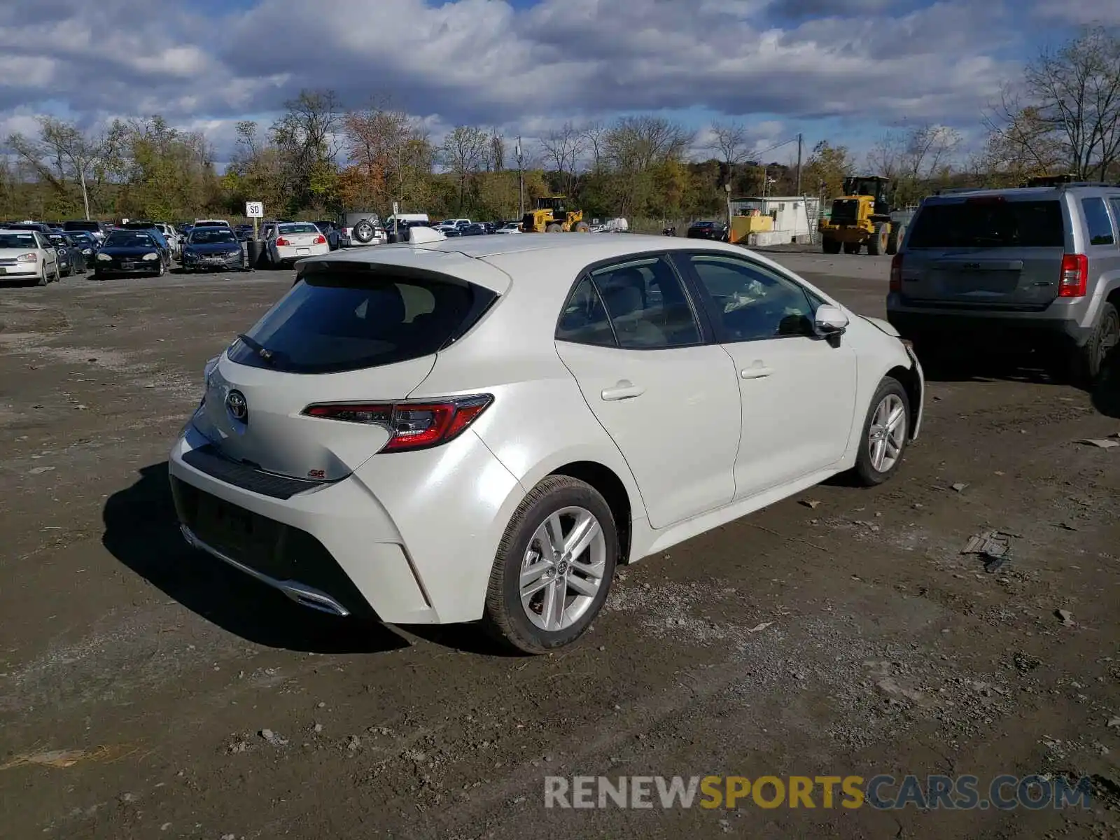 4 Photograph of a damaged car JTND4RBE9L3089309 TOYOTA COROLLA 2020