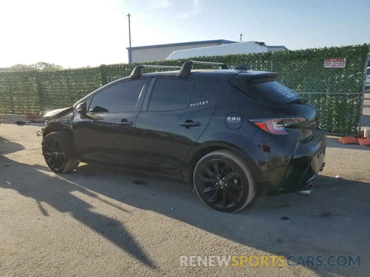 2 Photograph of a damaged car JTND4RBE9L3101538 TOYOTA COROLLA 2020