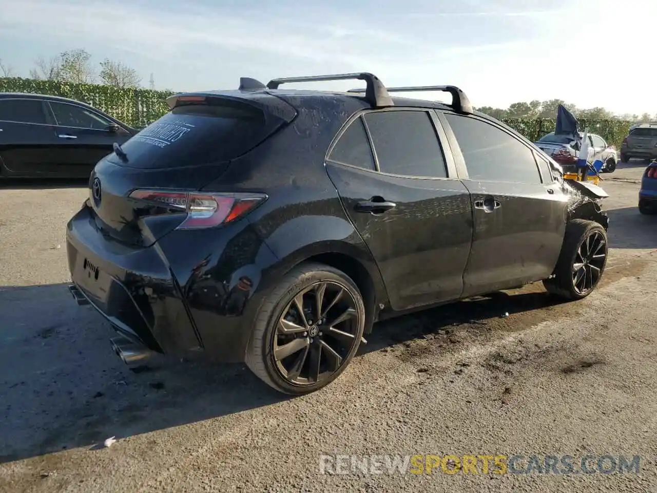 3 Photograph of a damaged car JTND4RBE9L3101538 TOYOTA COROLLA 2020