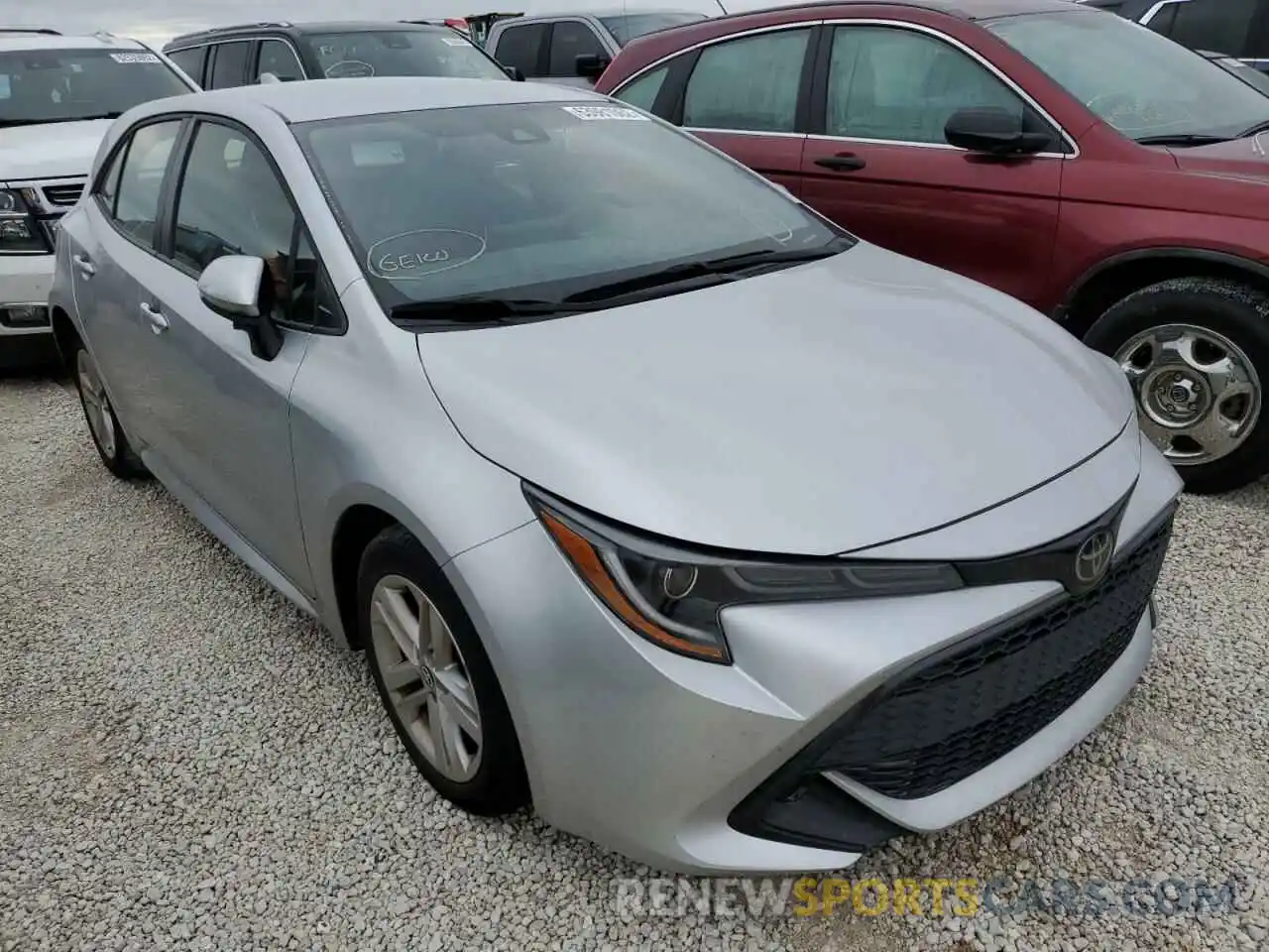 1 Photograph of a damaged car JTND4RBEXL3084118 TOYOTA COROLLA 2020