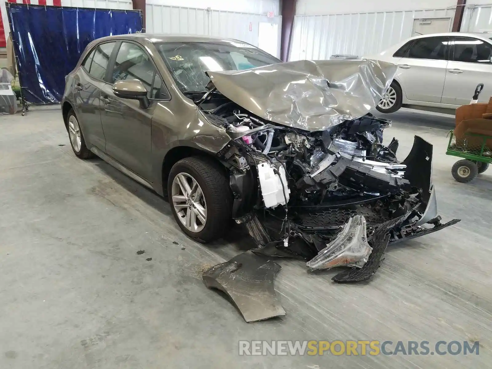 1 Photograph of a damaged car JTND4RBEXL3085396 TOYOTA COROLLA 2020