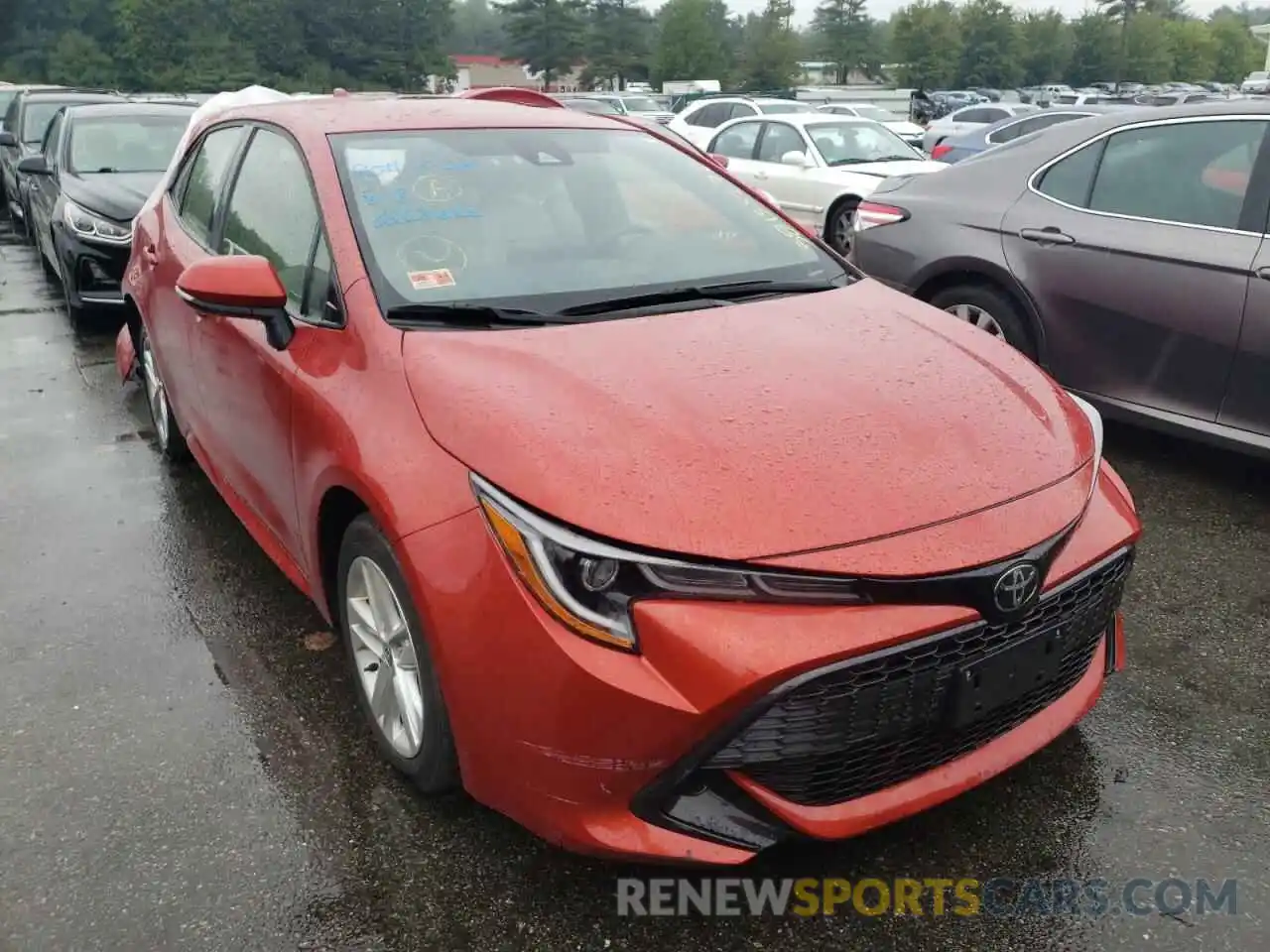 1 Photograph of a damaged car JTND4RBEXL3087021 TOYOTA COROLLA 2020