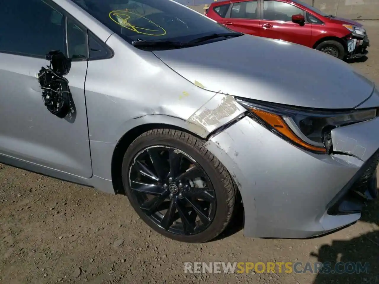 9 Photograph of a damaged car JTND4RBEXL3087214 TOYOTA COROLLA 2020