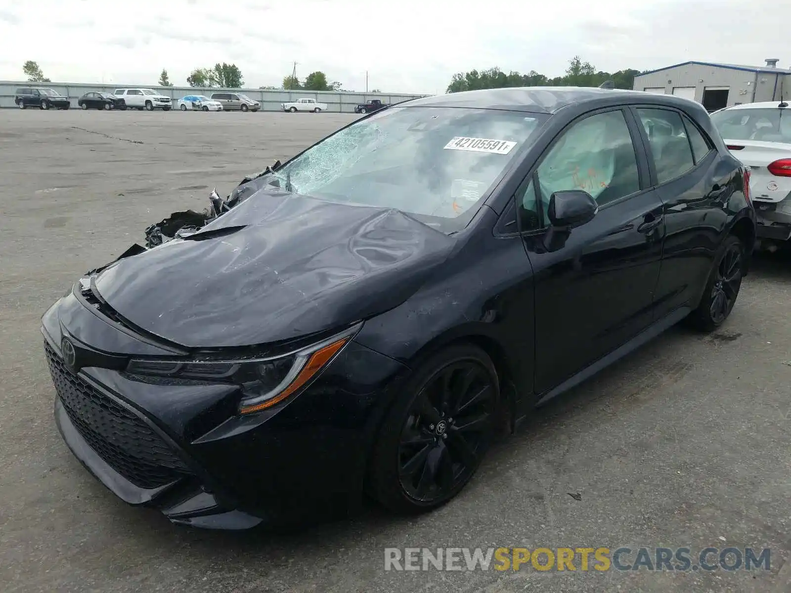 2 Photograph of a damaged car JTND4RBEXL3092297 TOYOTA COROLLA 2020