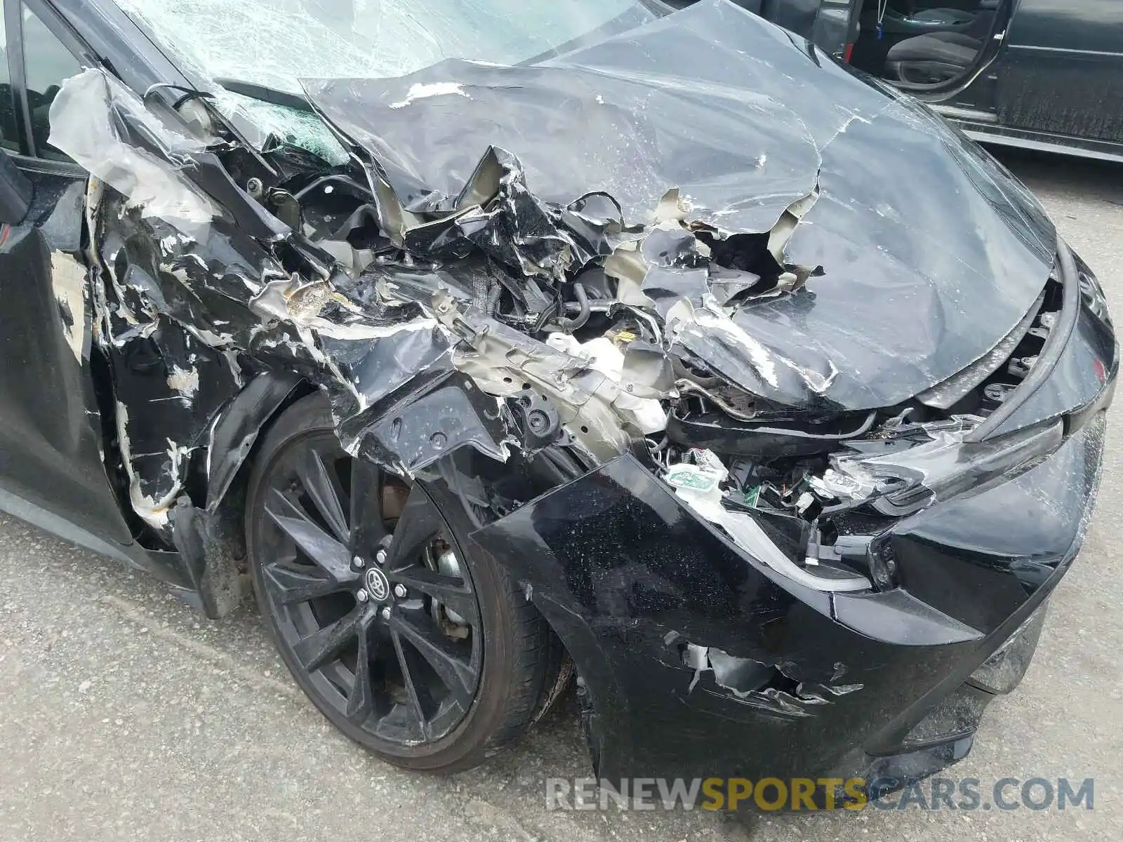 9 Photograph of a damaged car JTND4RBEXL3092297 TOYOTA COROLLA 2020