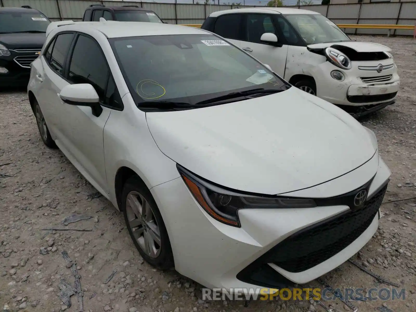 1 Photograph of a damaged car JTND4RBEXL3094910 TOYOTA COROLLA 2020