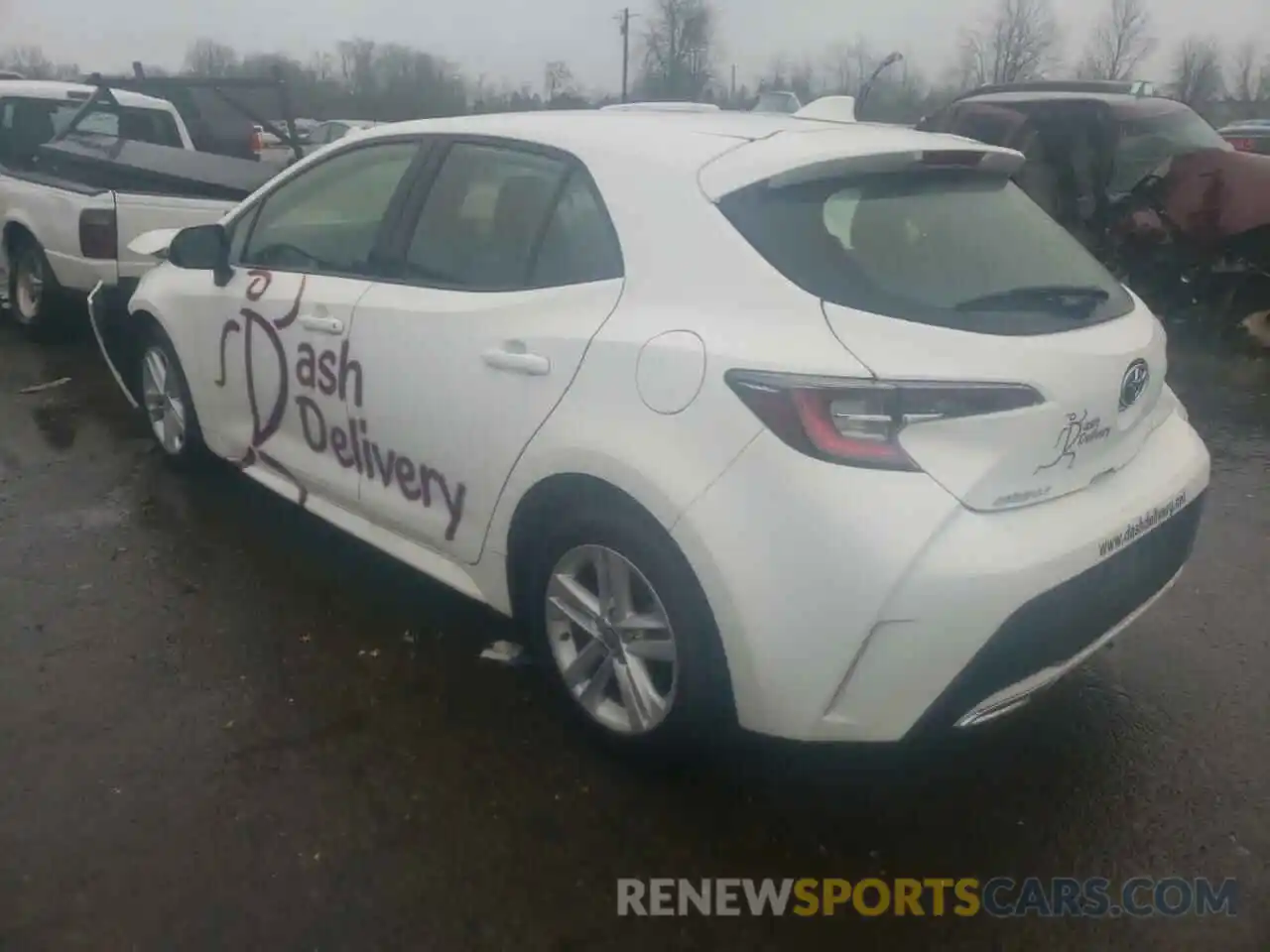 3 Photograph of a damaged car JTND4RBEXL3097225 TOYOTA COROLLA 2020