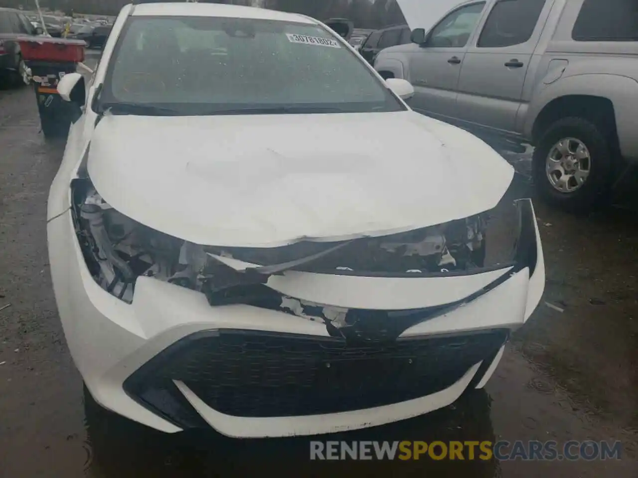 9 Photograph of a damaged car JTND4RBEXL3097225 TOYOTA COROLLA 2020