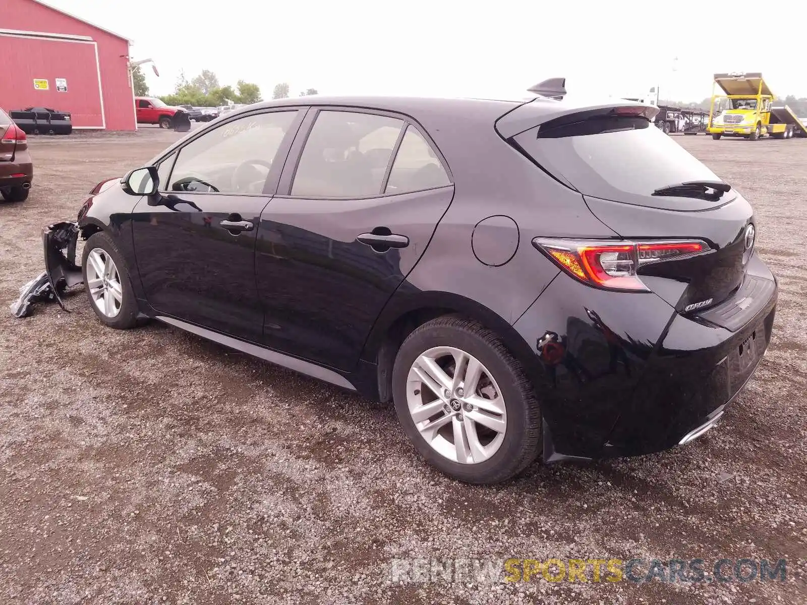 3 Photograph of a damaged car JTNK4RBE8L3088224 TOYOTA COROLLA 2020