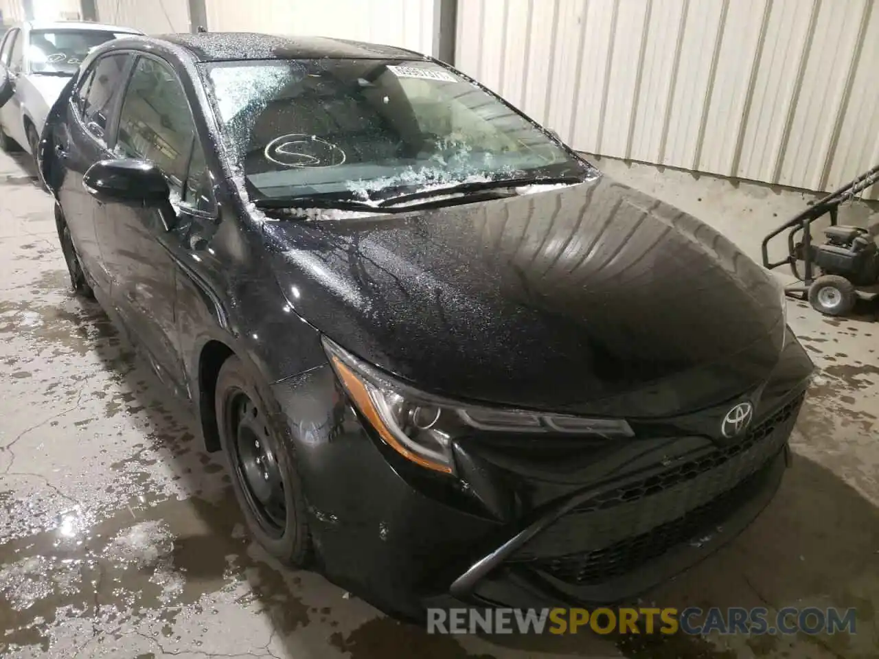 1 Photograph of a damaged car JTNK4RBE9L3095098 TOYOTA COROLLA 2020