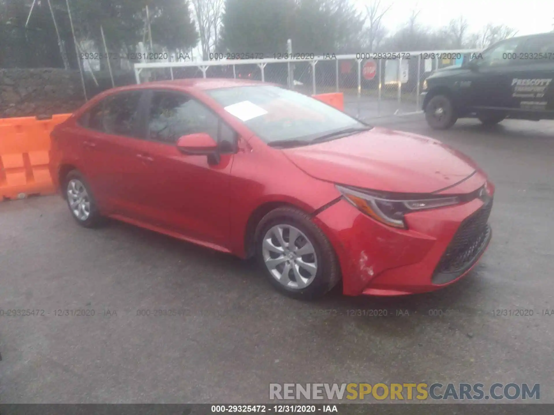 1 Photograph of a damaged car 5XFEPMAE1MP178031 TOYOTA COROLLA 2021