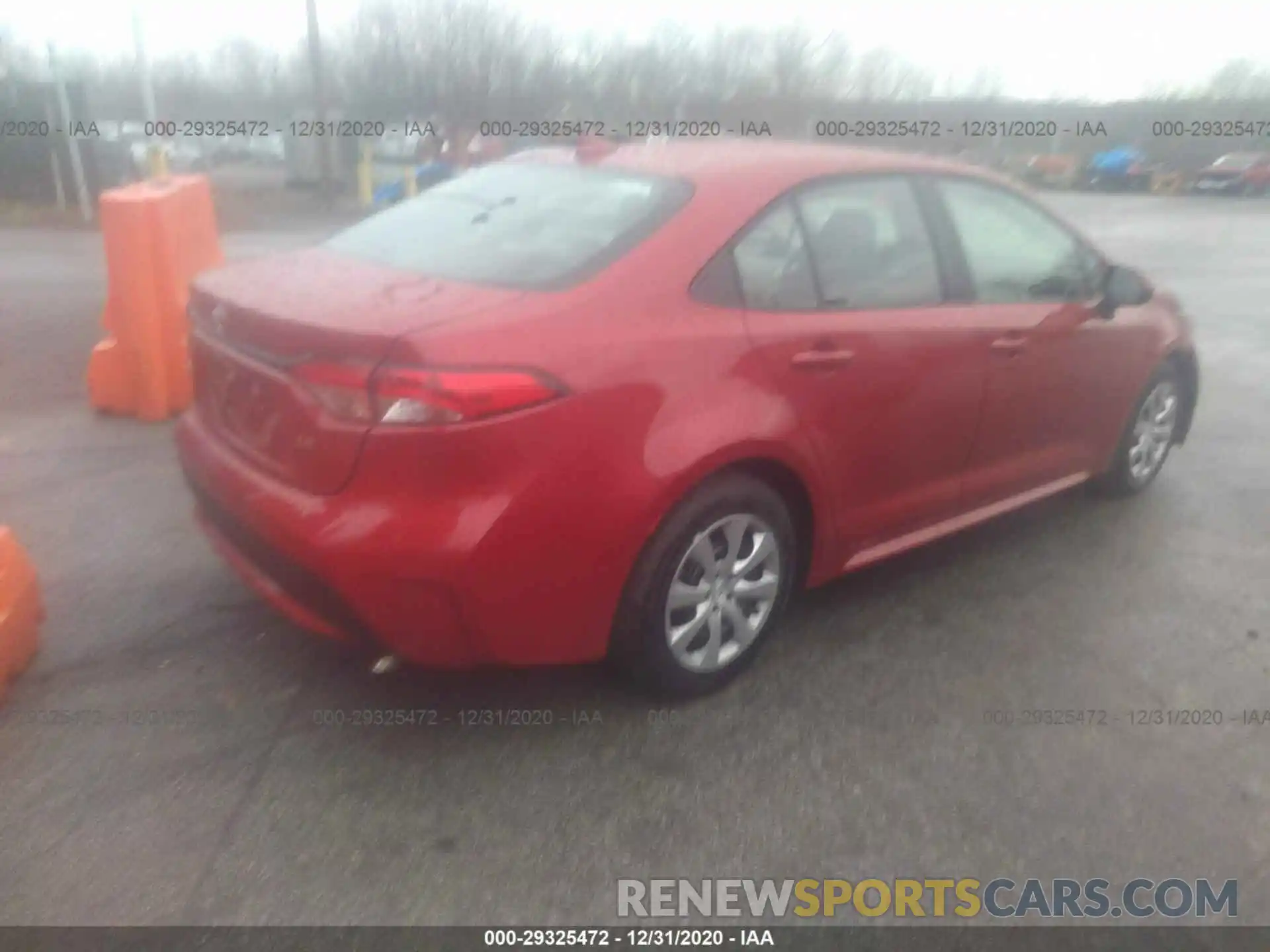 4 Photograph of a damaged car 5XFEPMAE1MP178031 TOYOTA COROLLA 2021