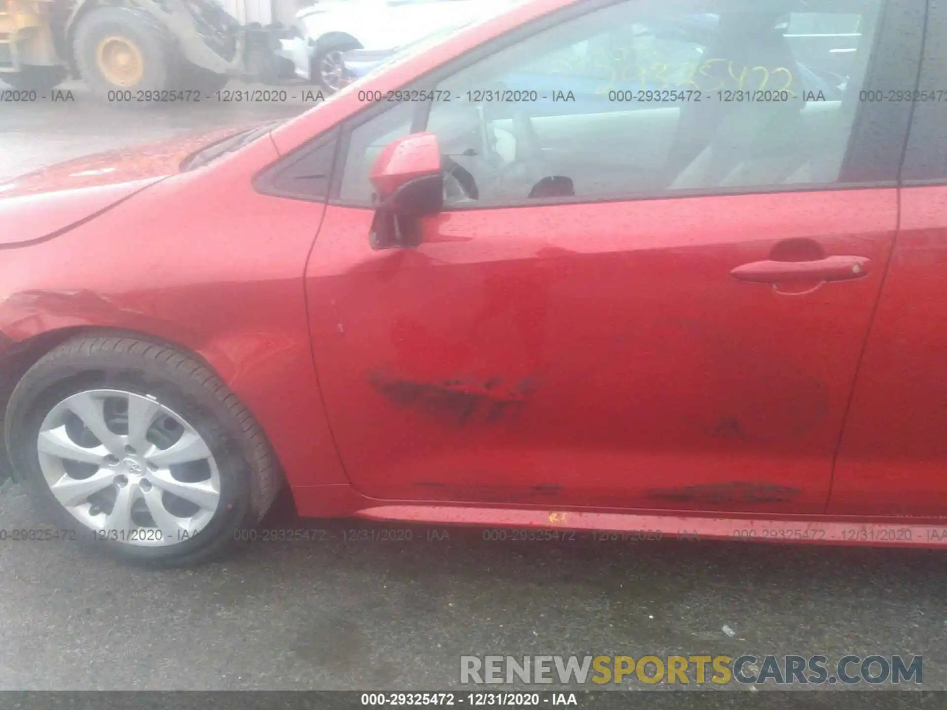 6 Photograph of a damaged car 5XFEPMAE1MP178031 TOYOTA COROLLA 2021