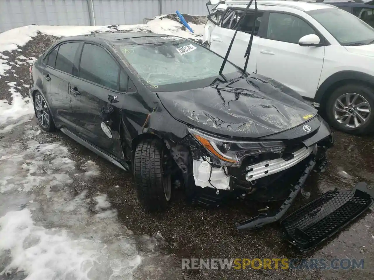 1 Photograph of a damaged car 5YFB4MBE0MP085639 TOYOTA COROLLA 2021