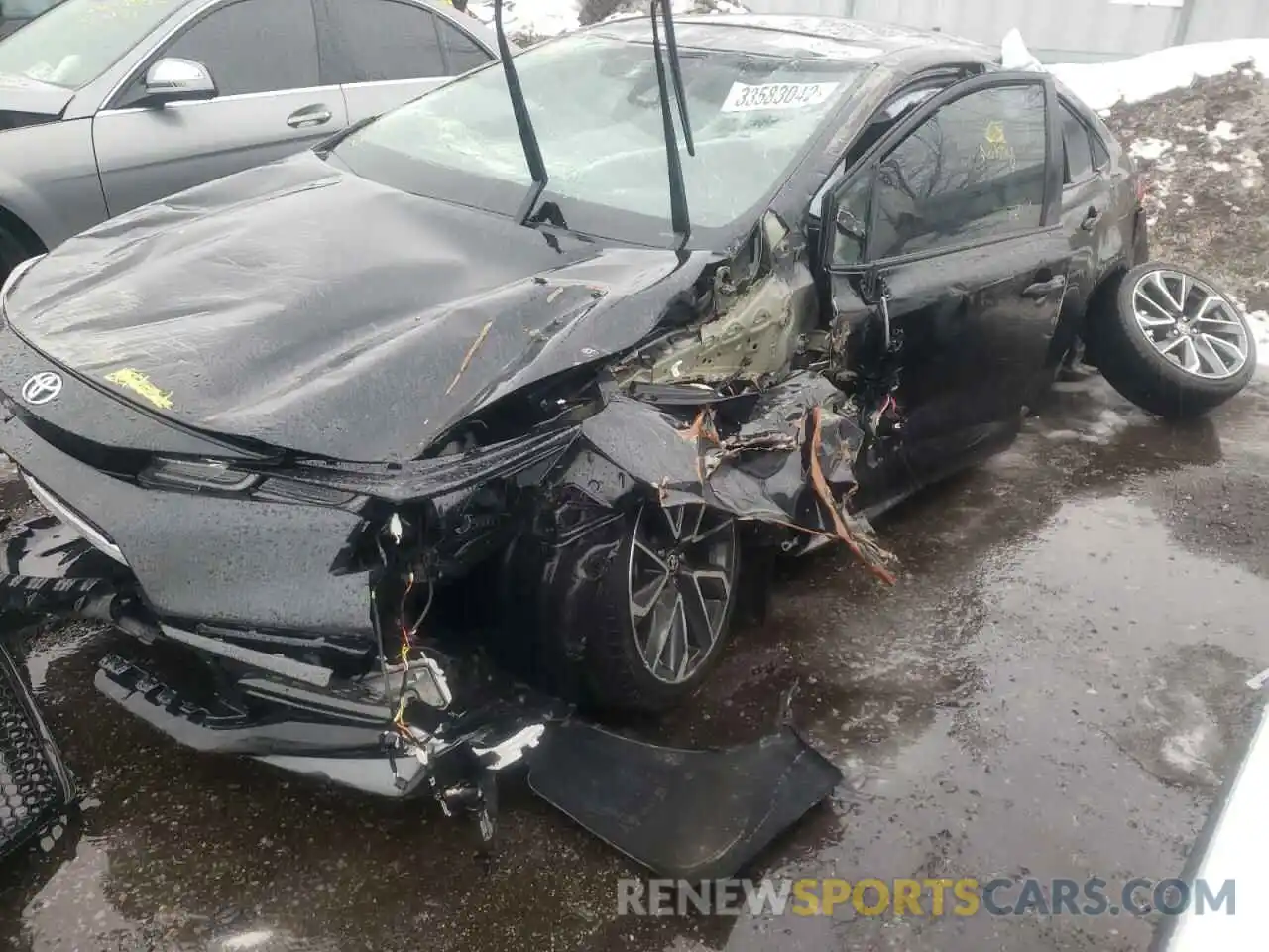 9 Photograph of a damaged car 5YFB4MBE0MP085639 TOYOTA COROLLA 2021