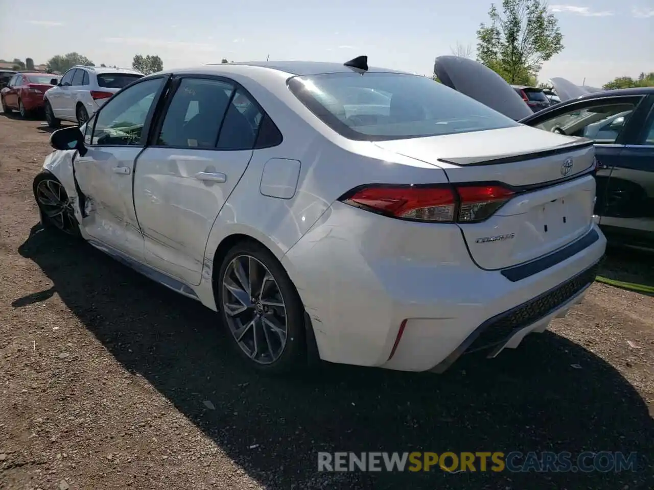 3 Photograph of a damaged car 5YFB4MBE3MP083349 TOYOTA COROLLA 2021