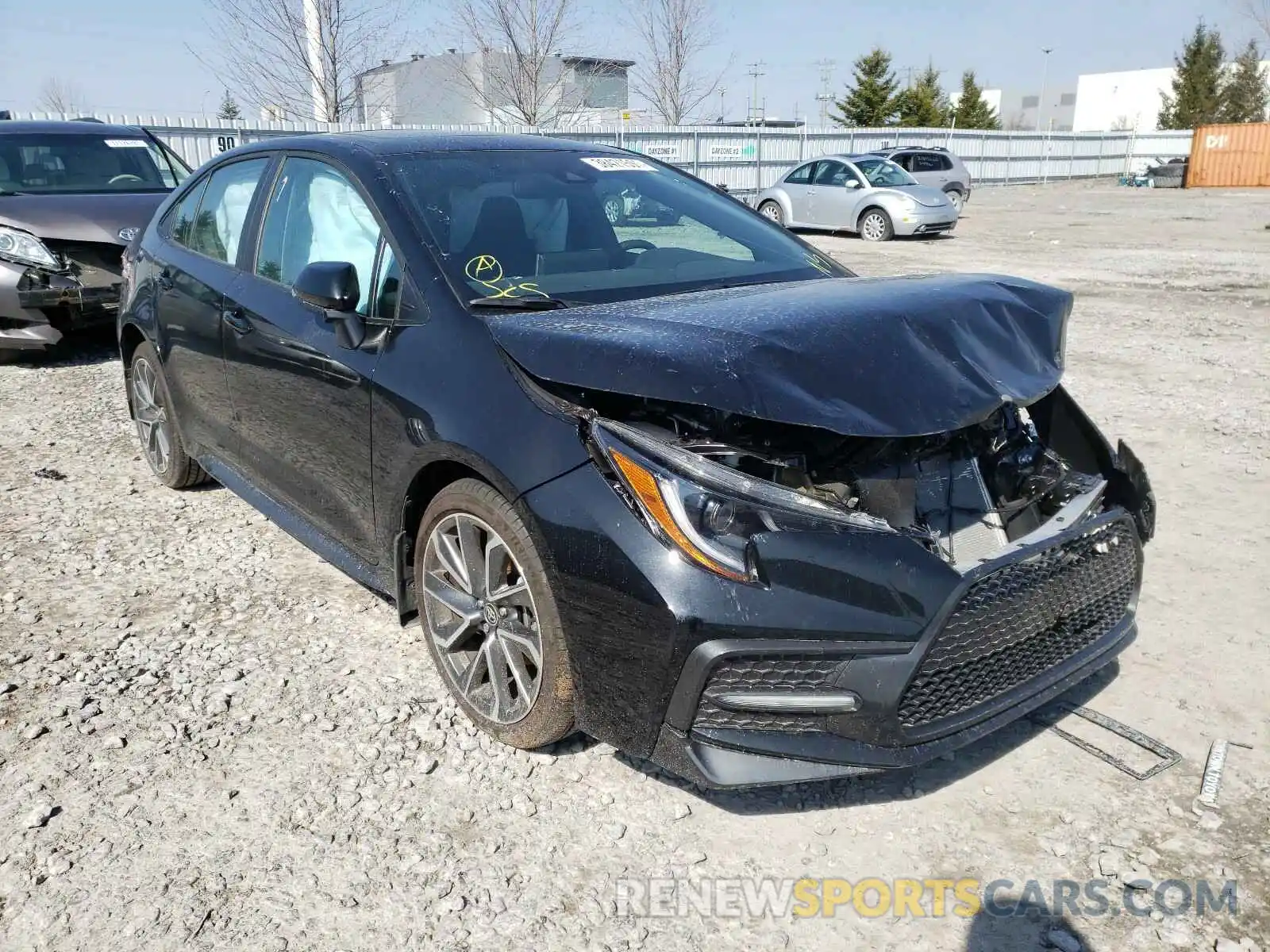 1 Photograph of a damaged car 5YFB4MBE5MP078492 TOYOTA COROLLA 2021