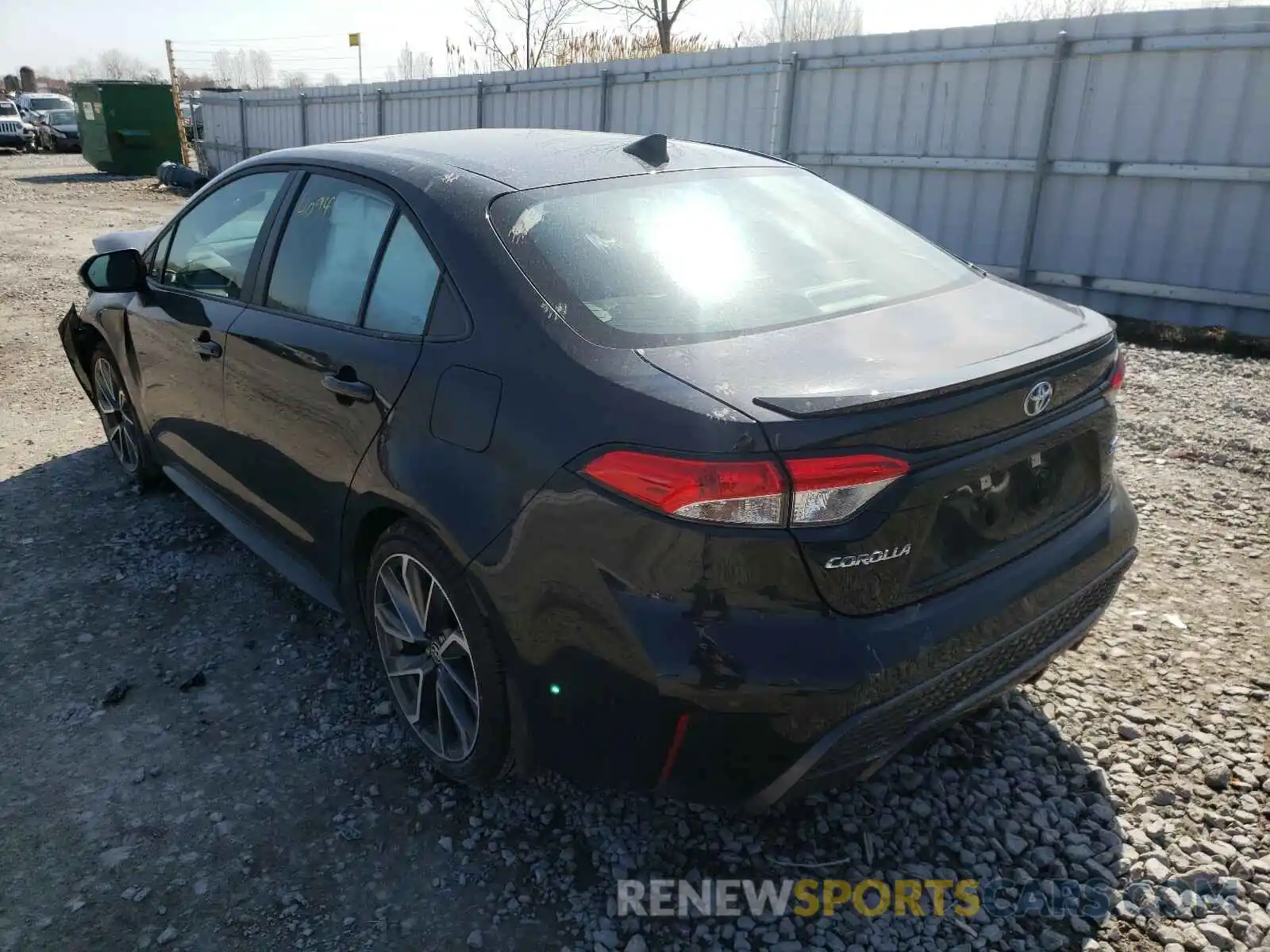 3 Photograph of a damaged car 5YFB4MBE5MP078492 TOYOTA COROLLA 2021