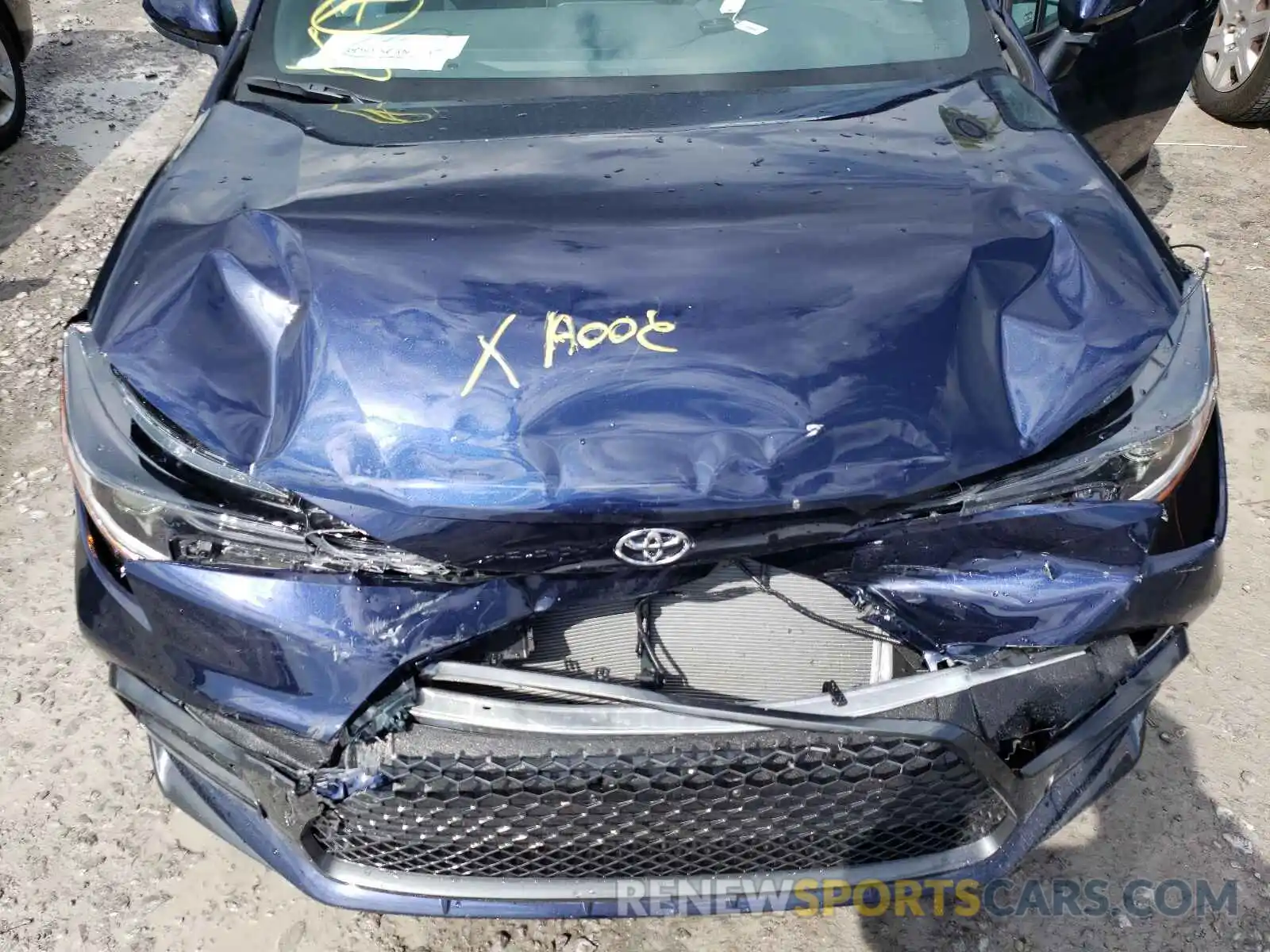 7 Photograph of a damaged car 5YFB4MBE6MP080140 TOYOTA COROLLA 2021