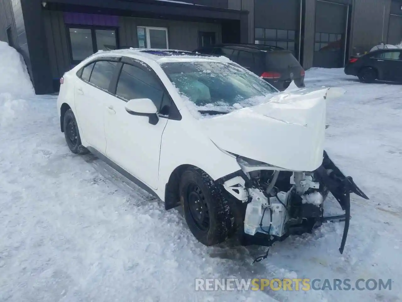 1 Photograph of a damaged car 5YFB4MBE6MP081272 TOYOTA COROLLA 2021