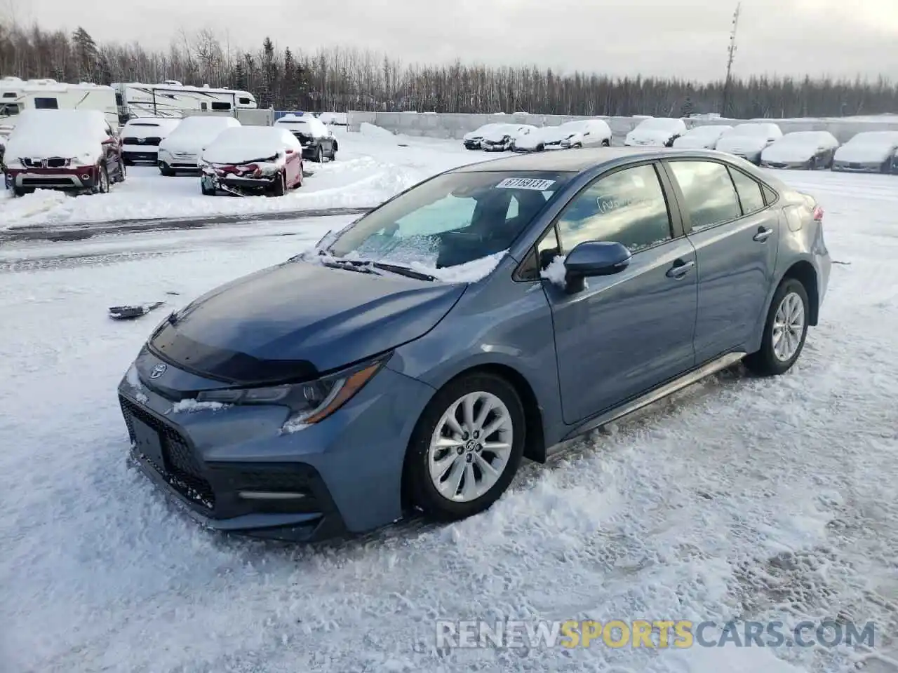 2 Photograph of a damaged car 5YFB4MBE7MP058678 TOYOTA COROLLA 2021